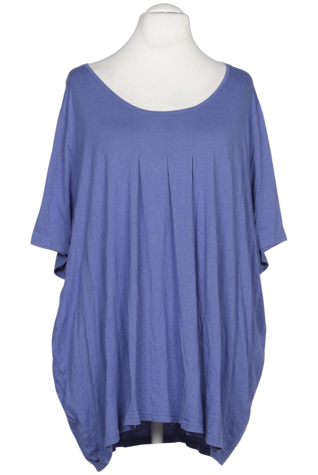 

Ulla Popken Damen T-Shirt, blau, Gr. 58