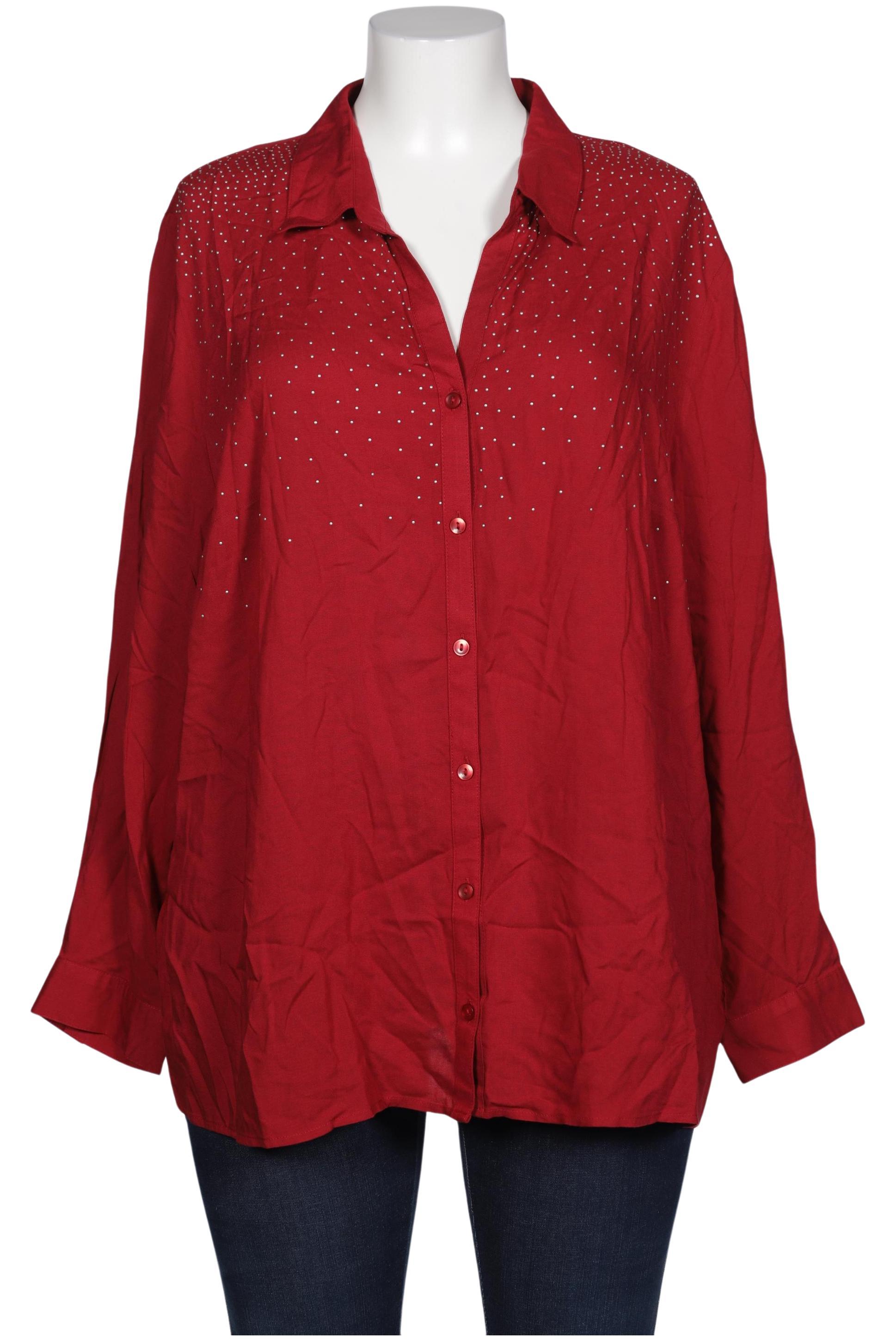 

Ulla Popken Damen Bluse, rot, Gr. 46