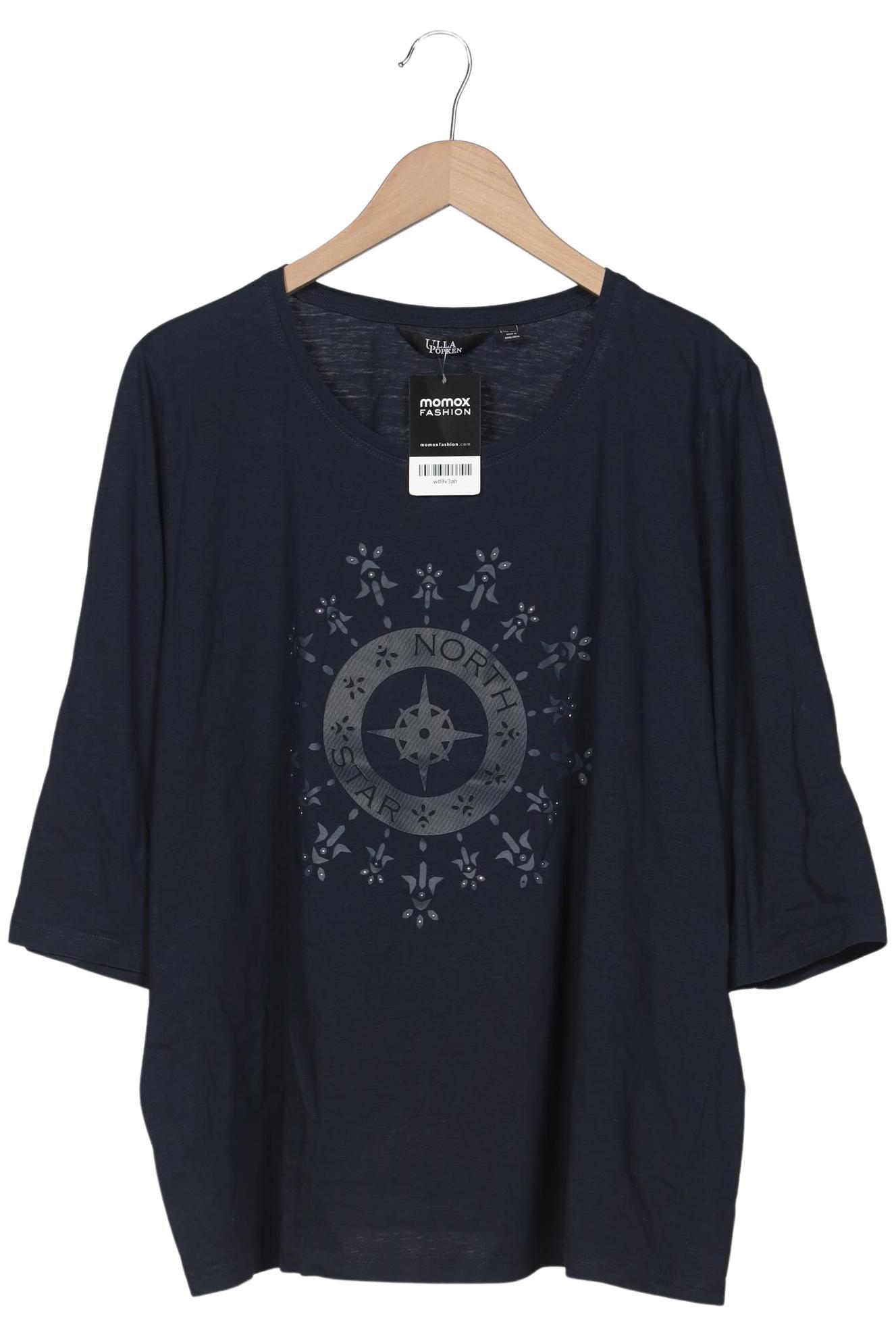 

Ulla Popken Damen Langarmshirt, marineblau, Gr. 50