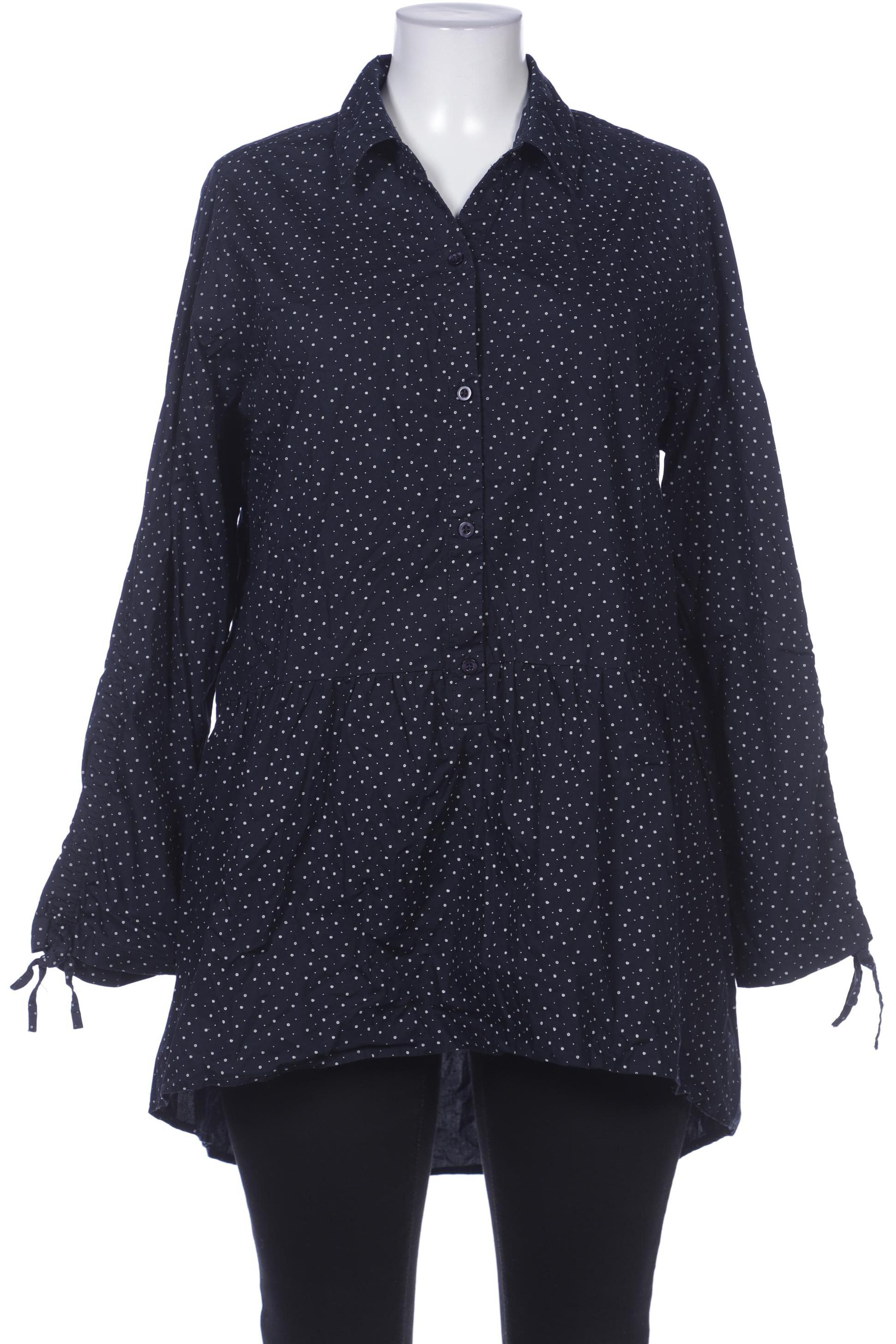 

Ulla Popken Damen Bluse, marineblau, Gr. 46