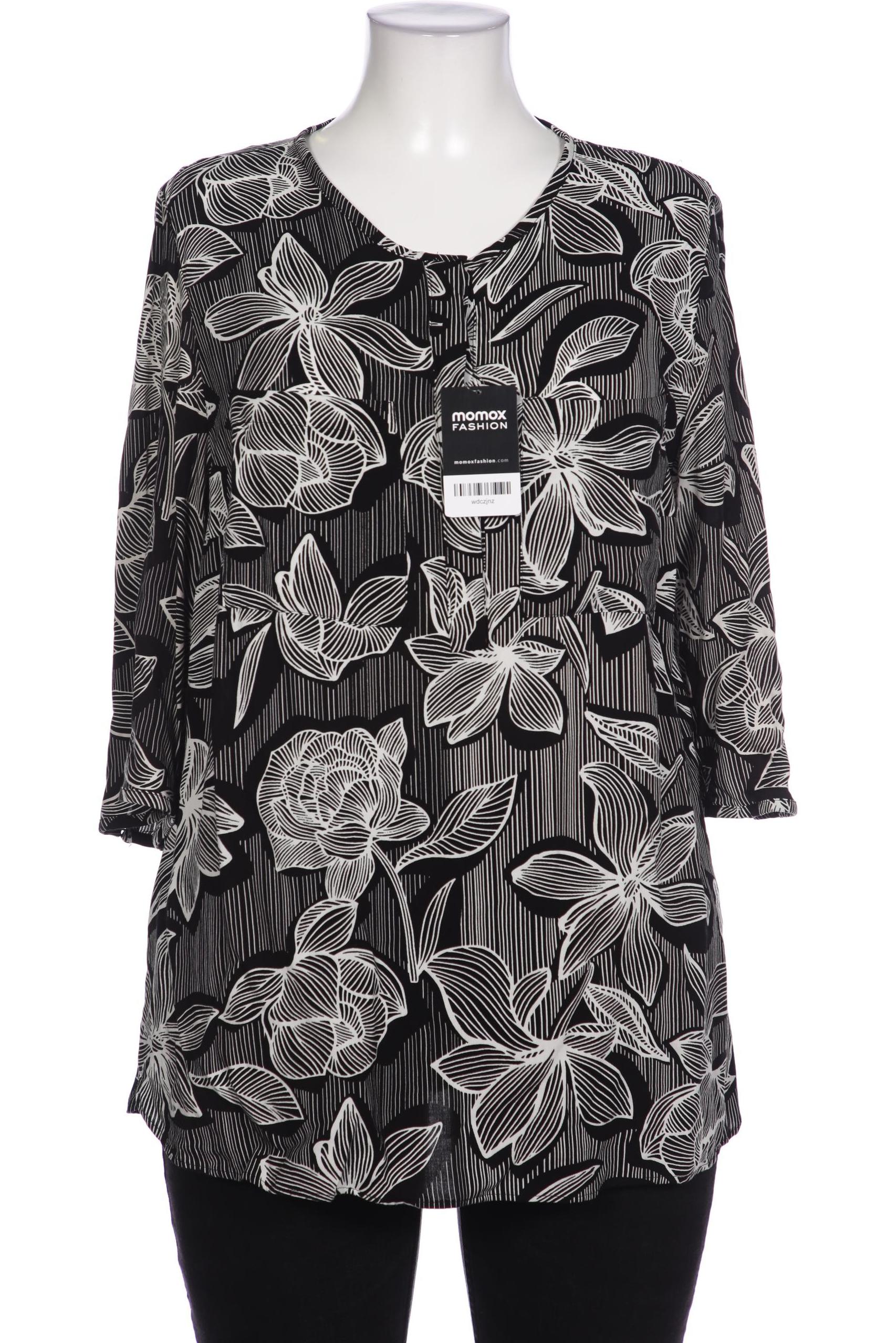 

Ulla Popken Damen Bluse, schwarz, Gr. 42