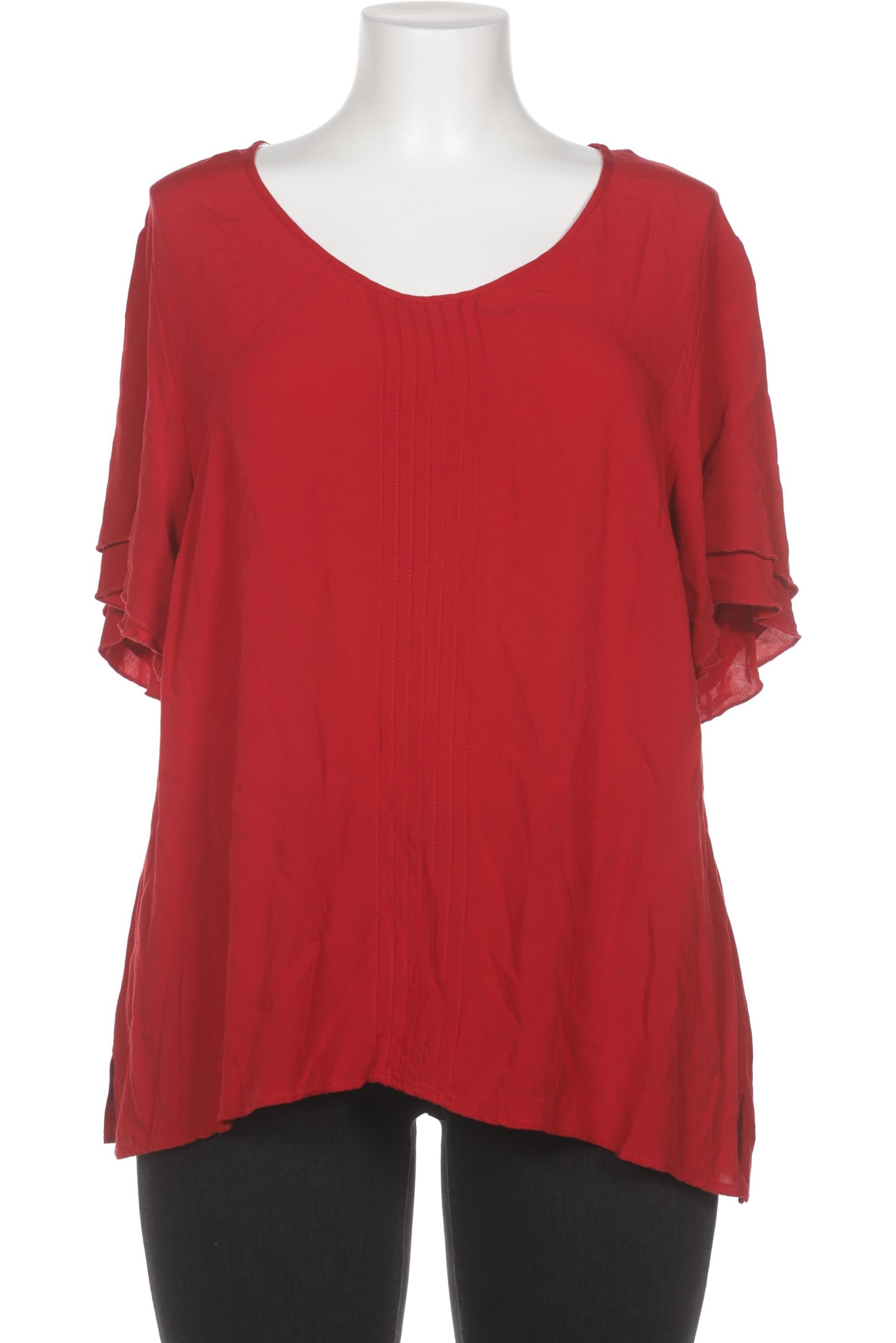 

Ulla Popken Damen Bluse, rot, Gr. 46
