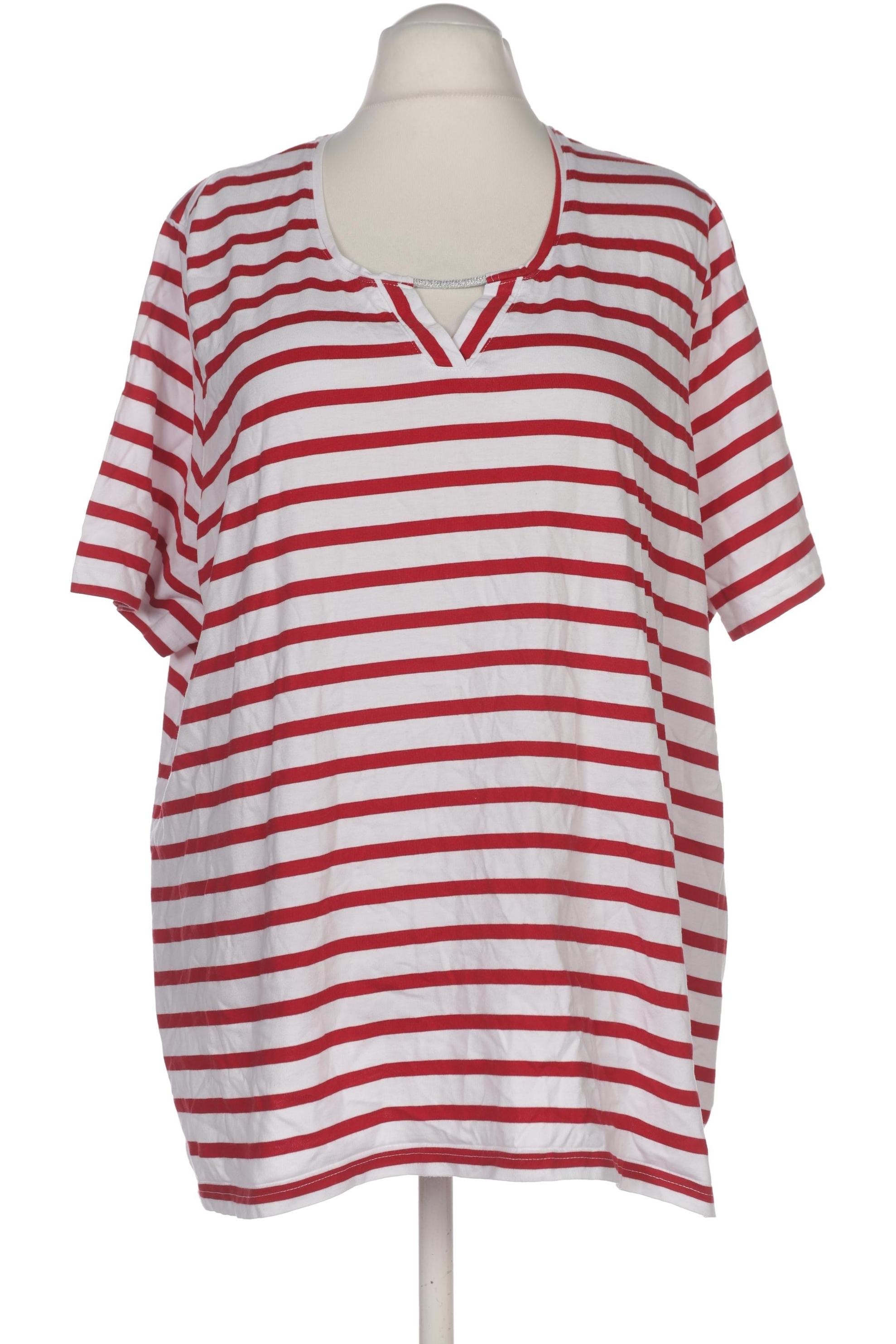 

Ulla Popken Damen T-Shirt, rot, Gr. 58