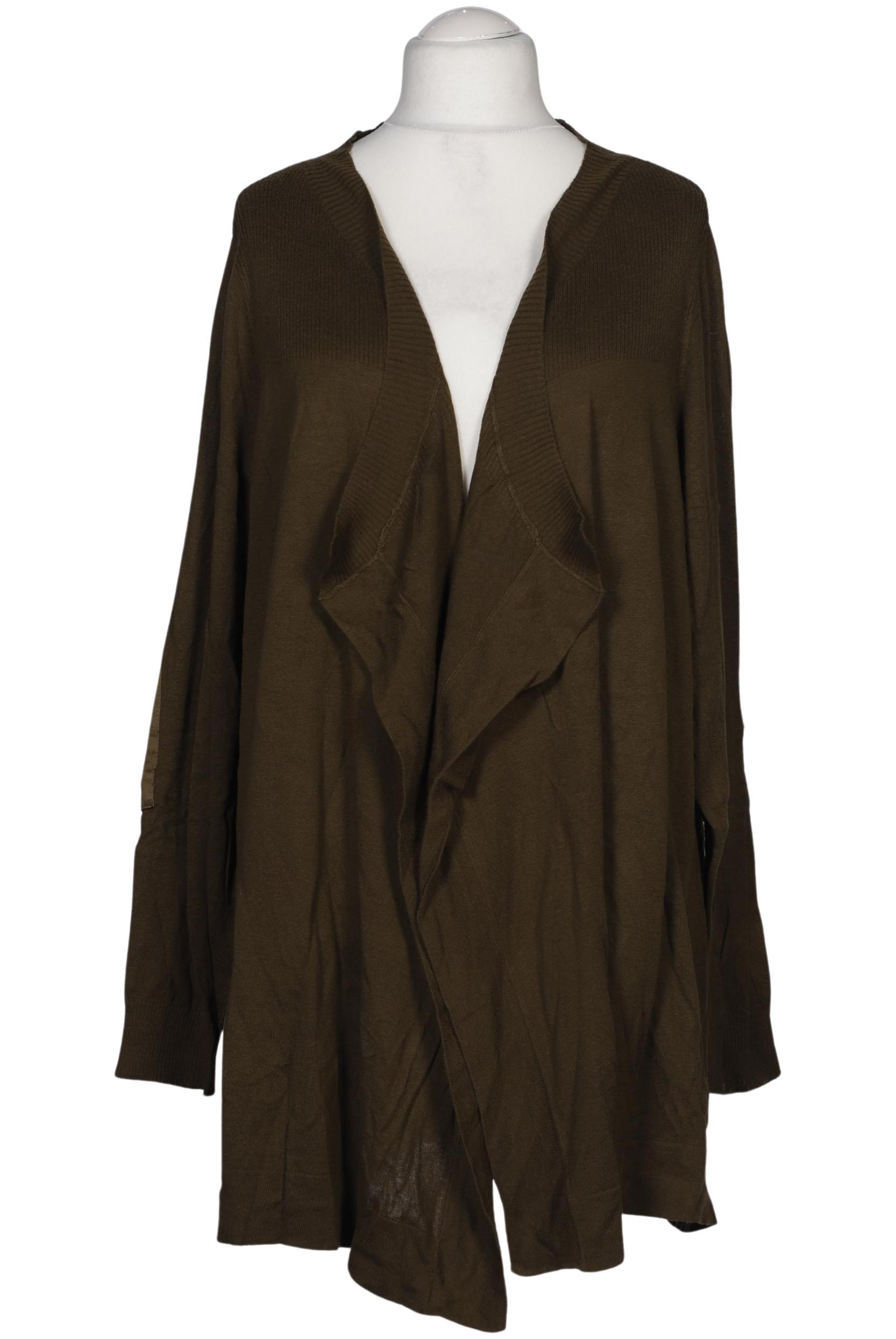 

Ulla Popken Damen Strickjacke, braun, Gr. 46