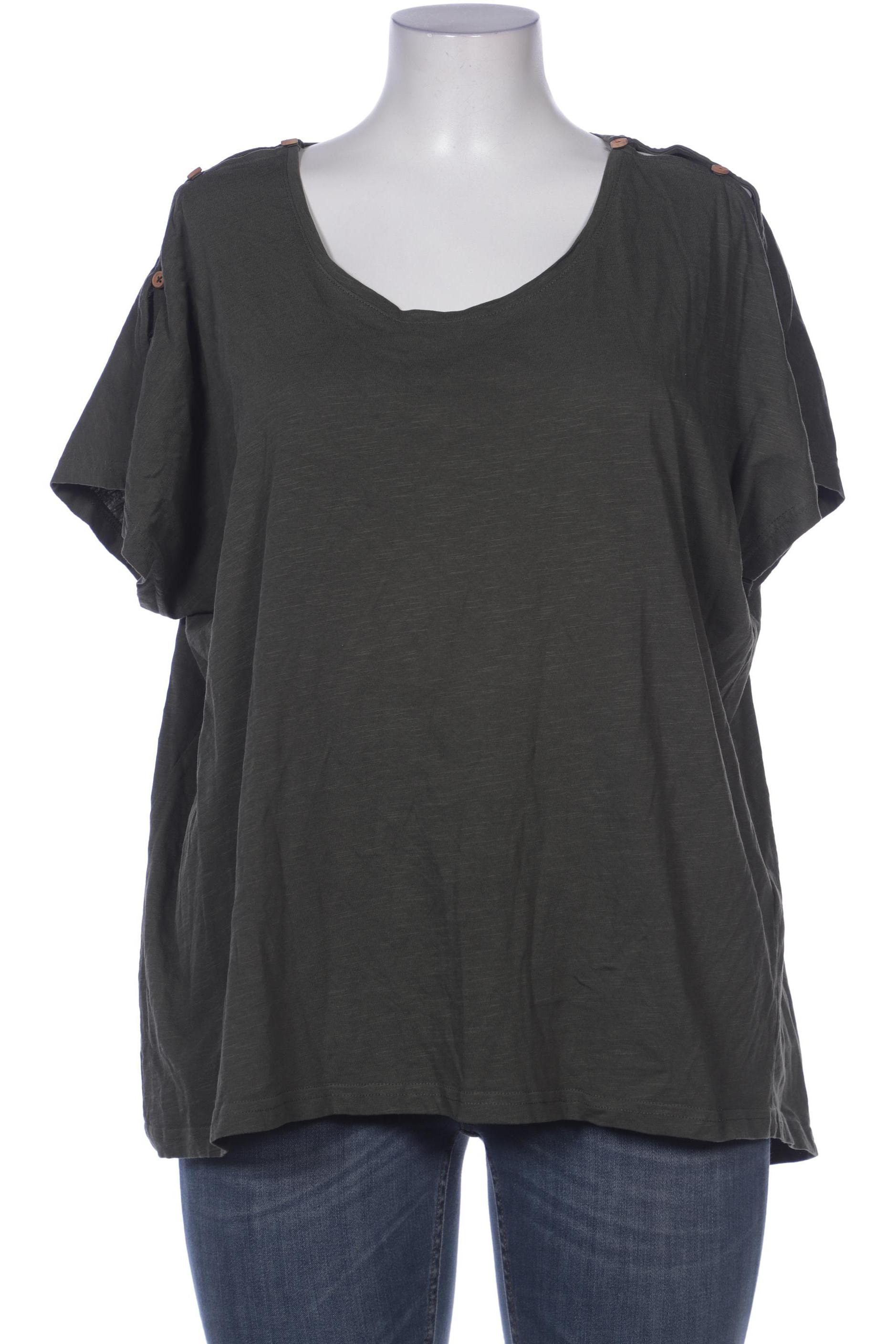 

Ulla Popken Damen T-Shirt, grün, Gr. 50
