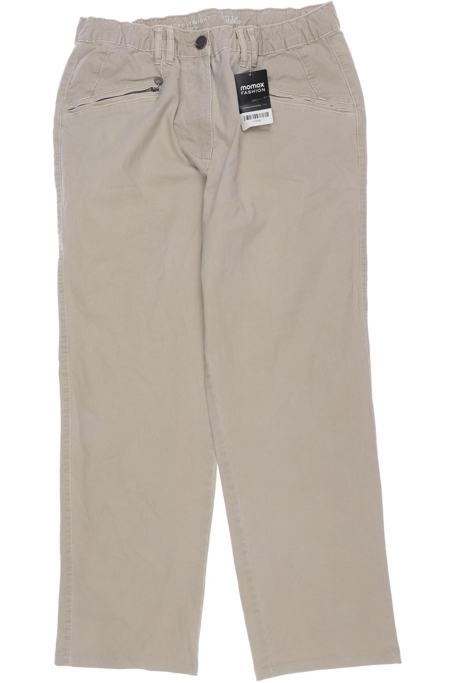 

Ulla Popken Damen Jeans, beige, Gr. 21