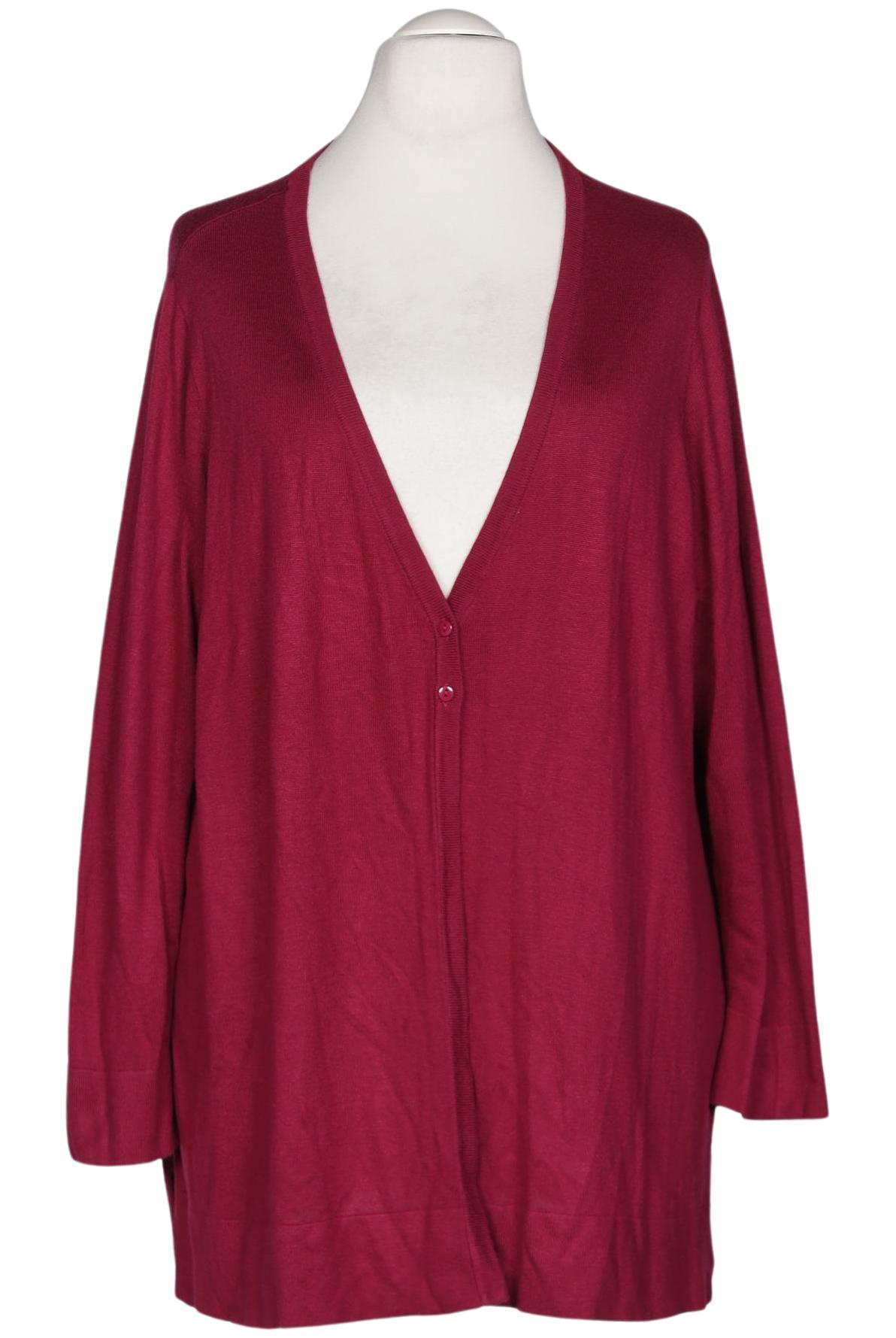 

Ulla Popken Damen Strickjacke, bordeaux, Gr. 54