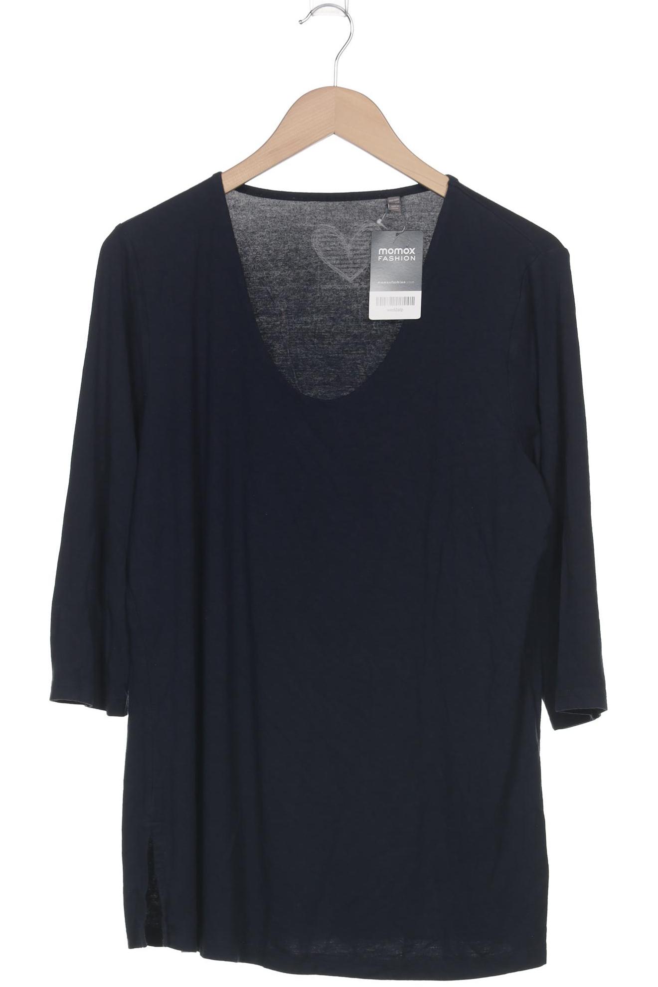 

Ulla Popken Damen Langarmshirt, marineblau, Gr. 42