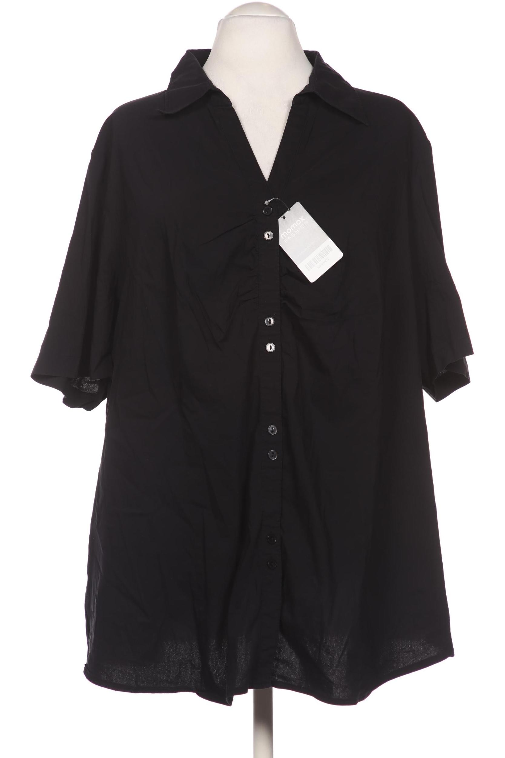 

Ulla Popken Damen Bluse, schwarz, Gr. 46
