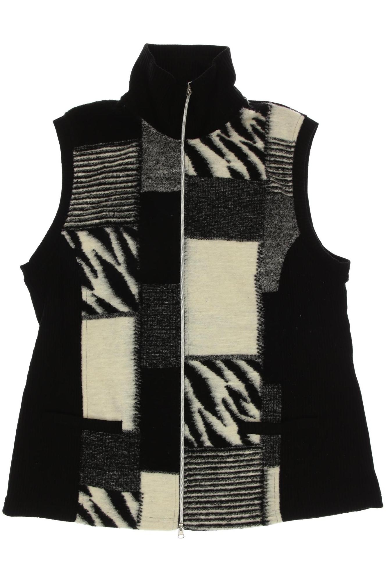 

Ulla Popken Damen Strickjacke, schwarz, Gr. 46
