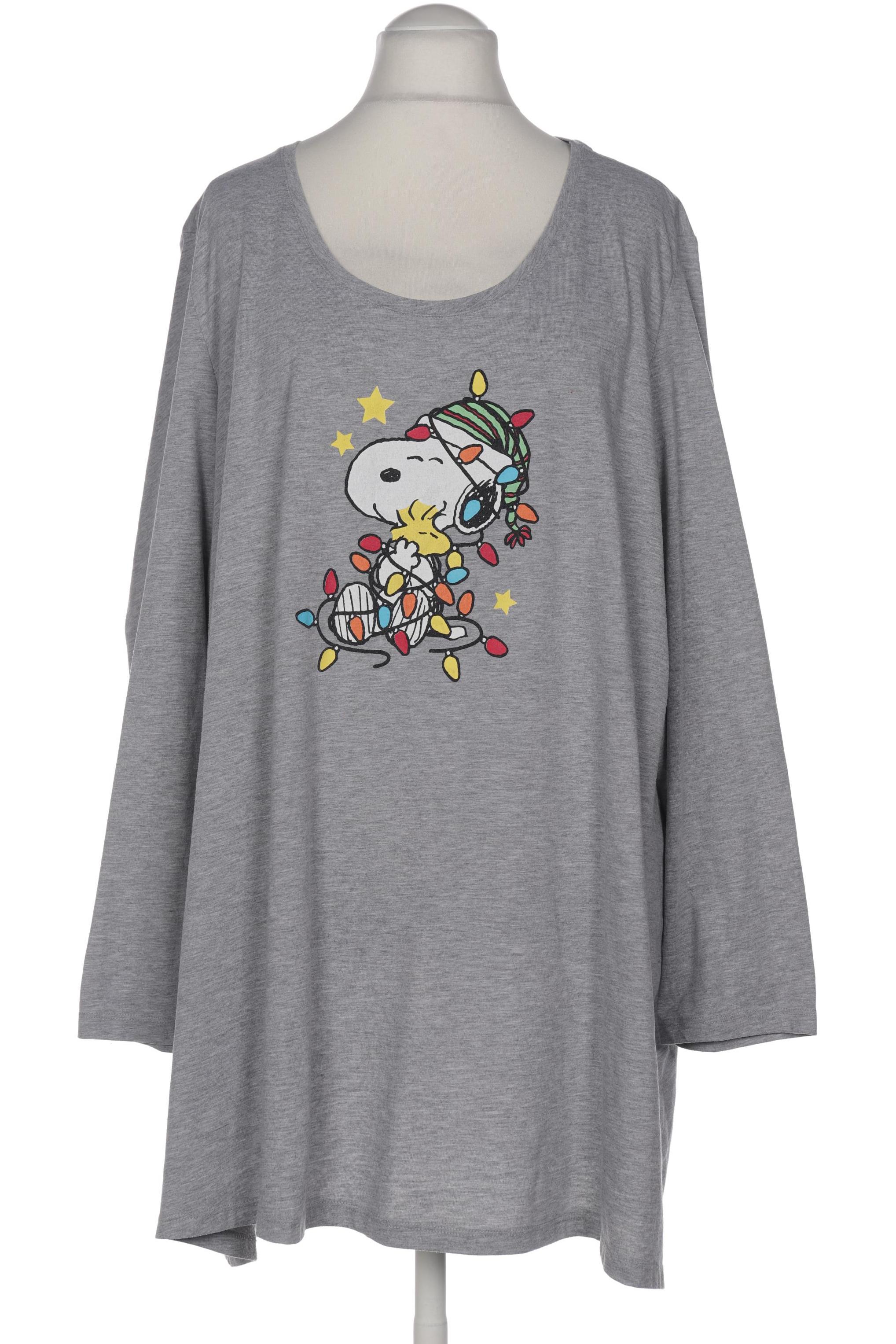 

Ulla Popken Damen Langarmshirt, grau