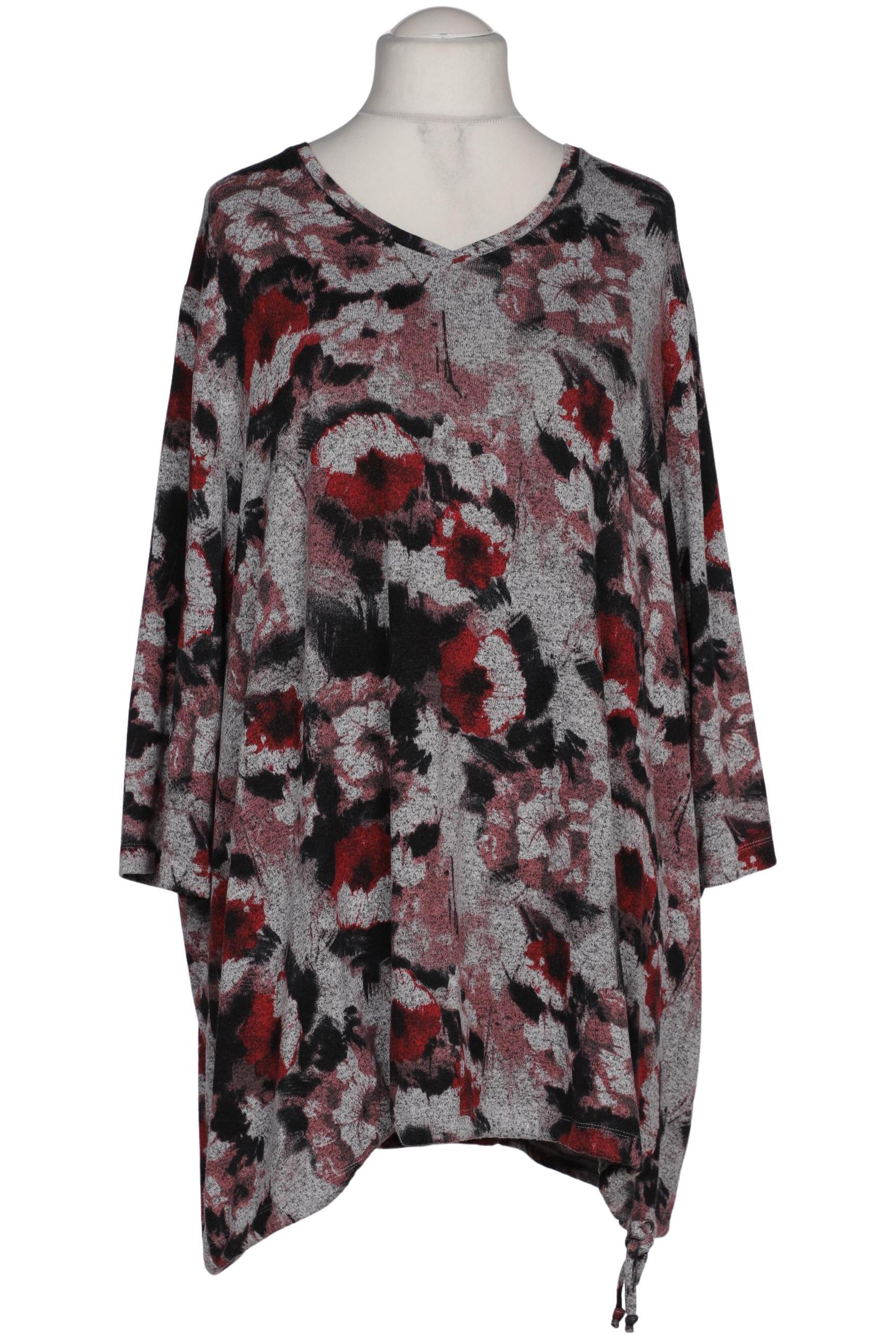 

Ulla Popken Damen Langarmshirt, mehrfarbig, Gr. 58