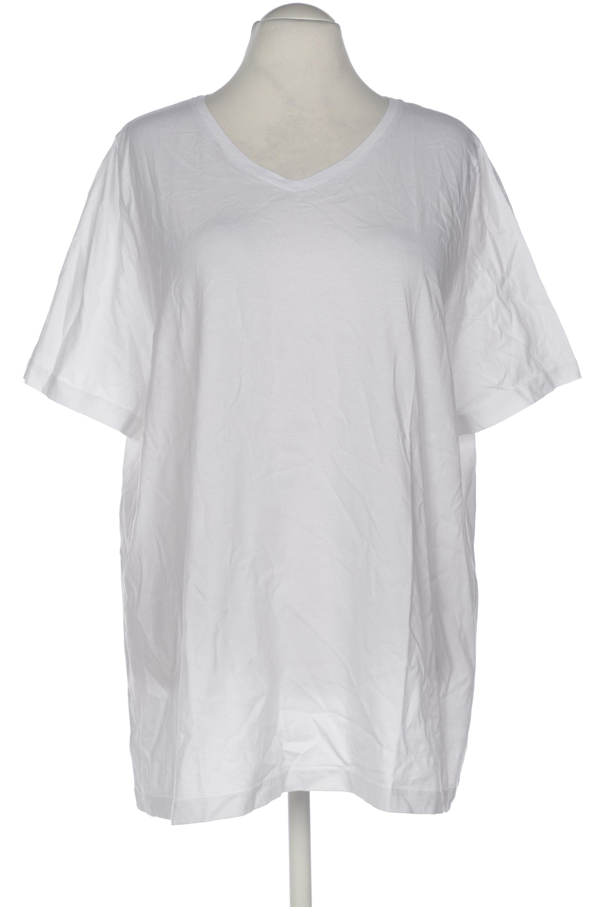 

Ulla Popken Damen T-Shirt, weiß, Gr. 54