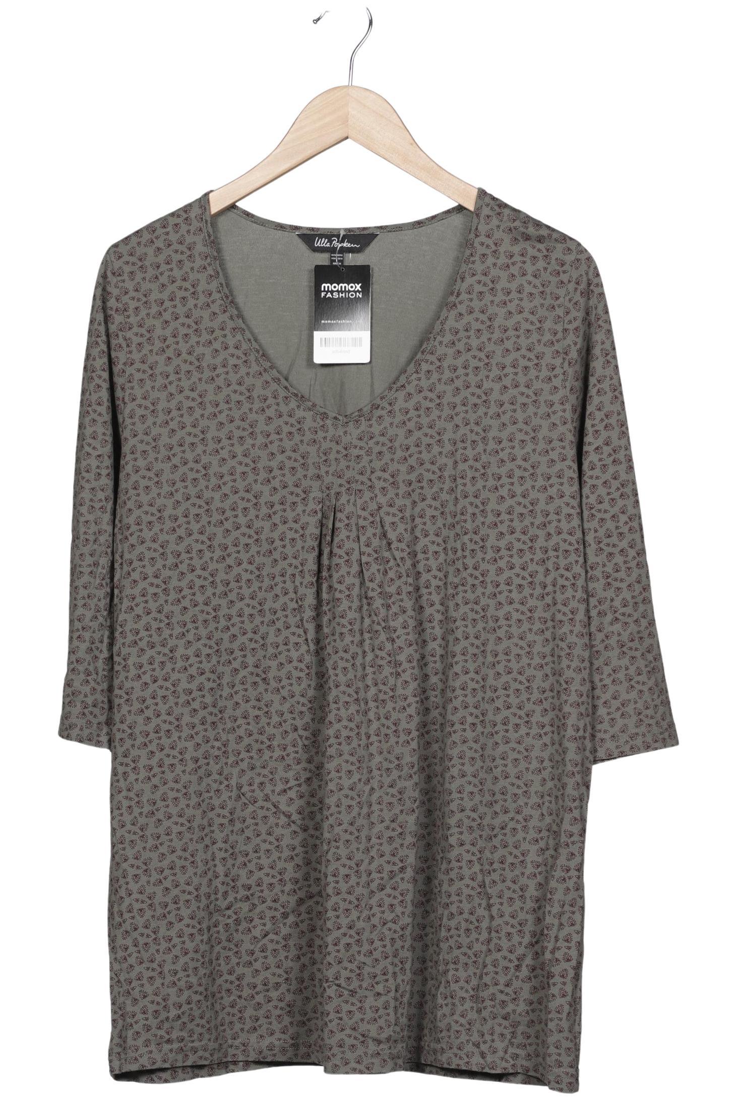 

Ulla Popken Damen Langarmshirt, grün, Gr. 42