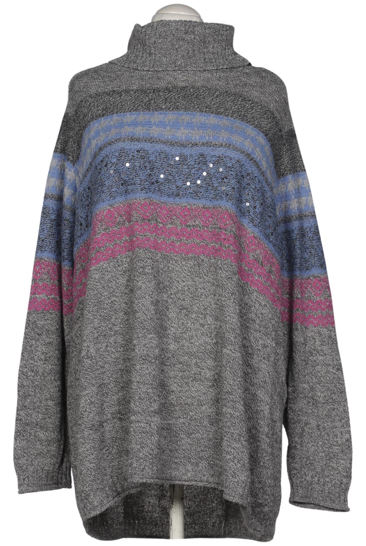 

Ulla Popken Damen Pullover, grau, Gr. 54