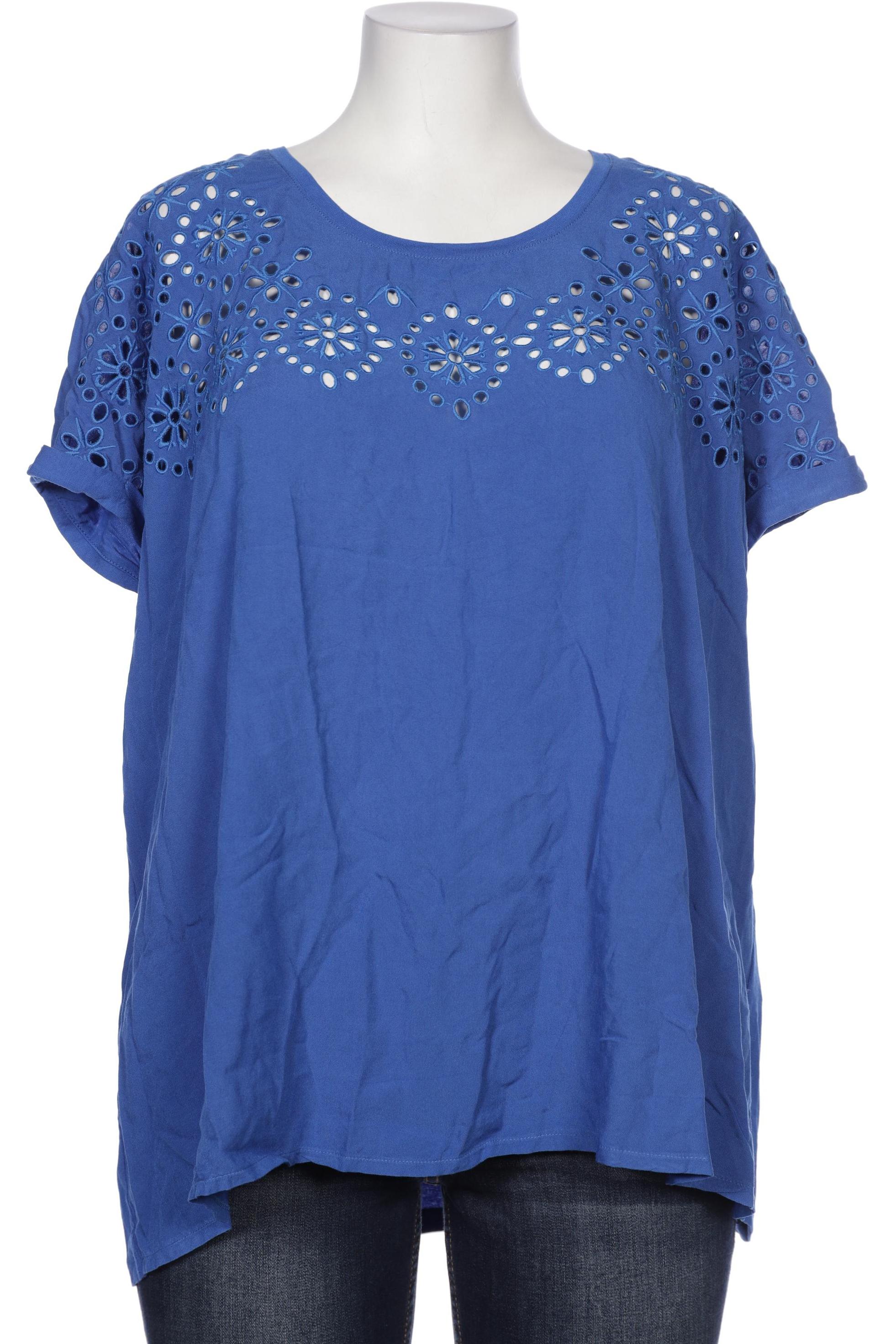

Ulla Popken Damen Bluse, blau, Gr. 50