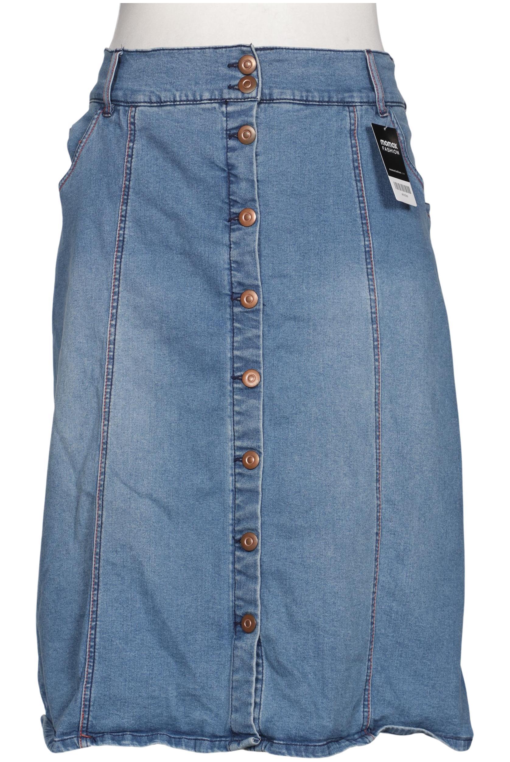 

Ulla Popken Damen Rock, blau, Gr. 52