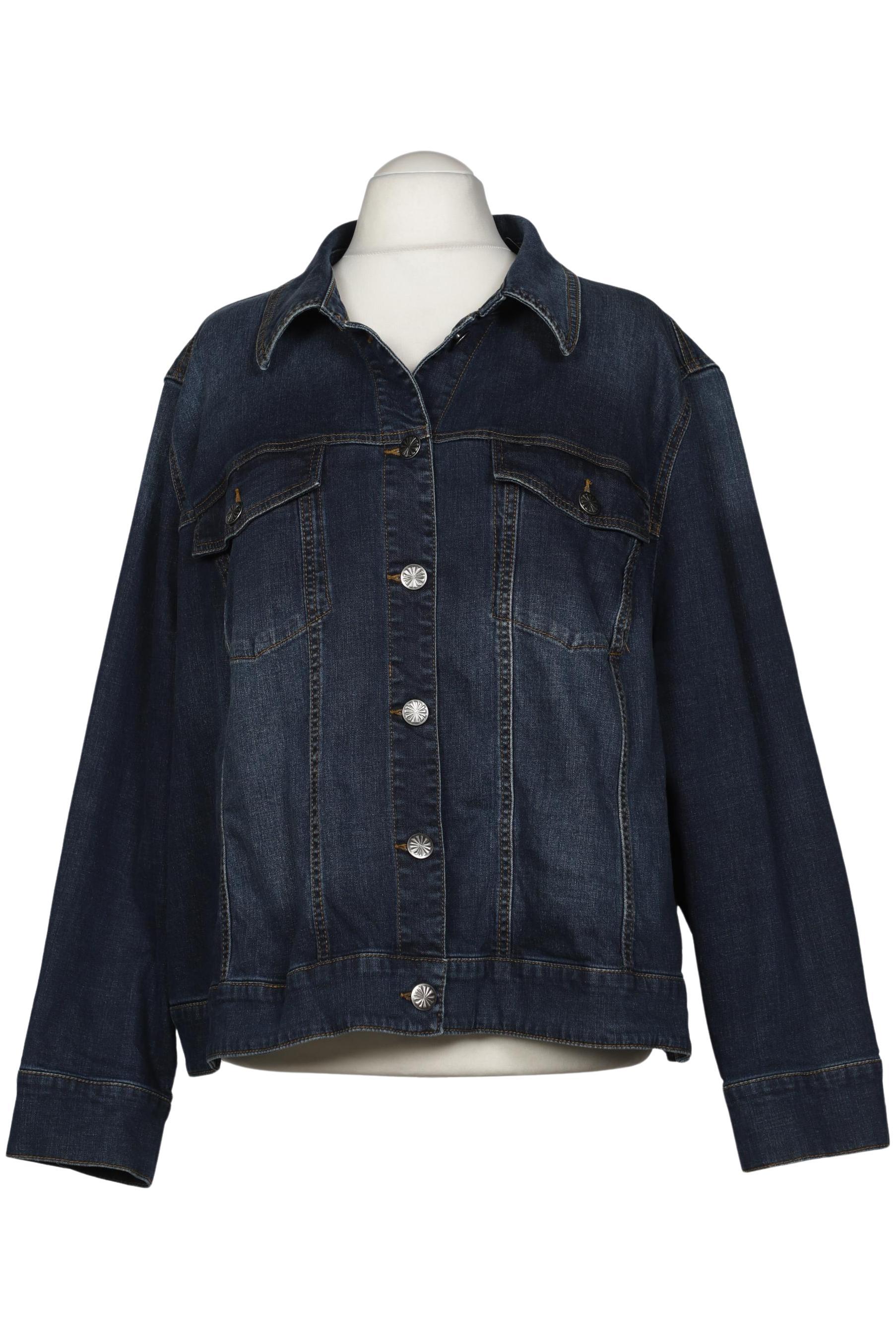 

Ulla Popken Damen Jacke, blau, Gr. 58