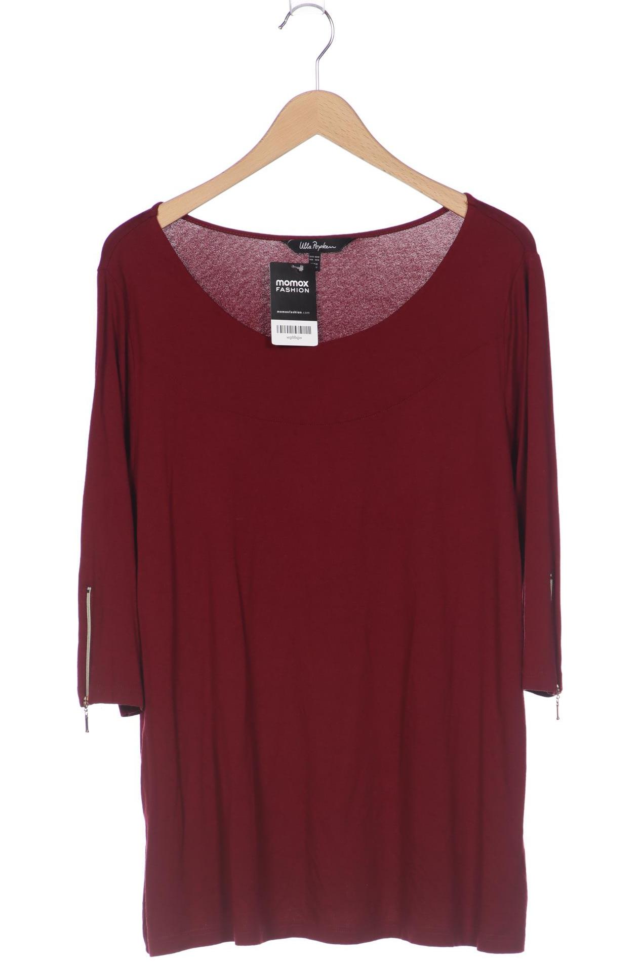 

Ulla Popken Damen Langarmshirt, bordeaux