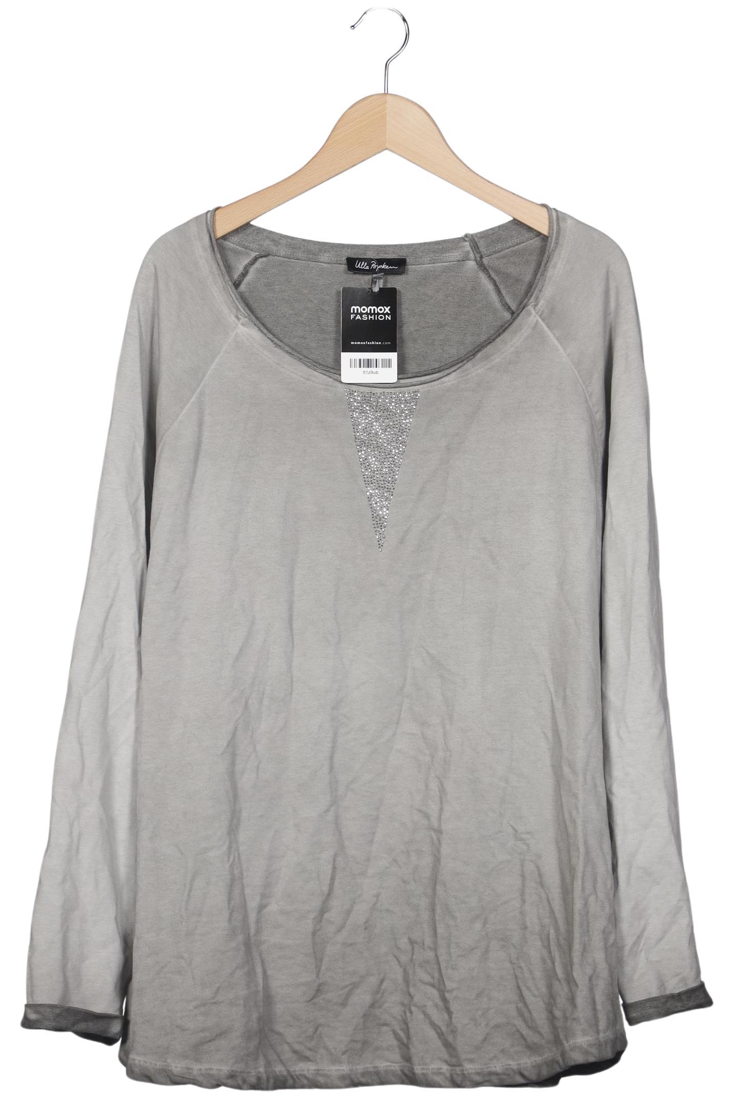 

Ulla Popken Damen Sweatshirt, grau, Gr. 46
