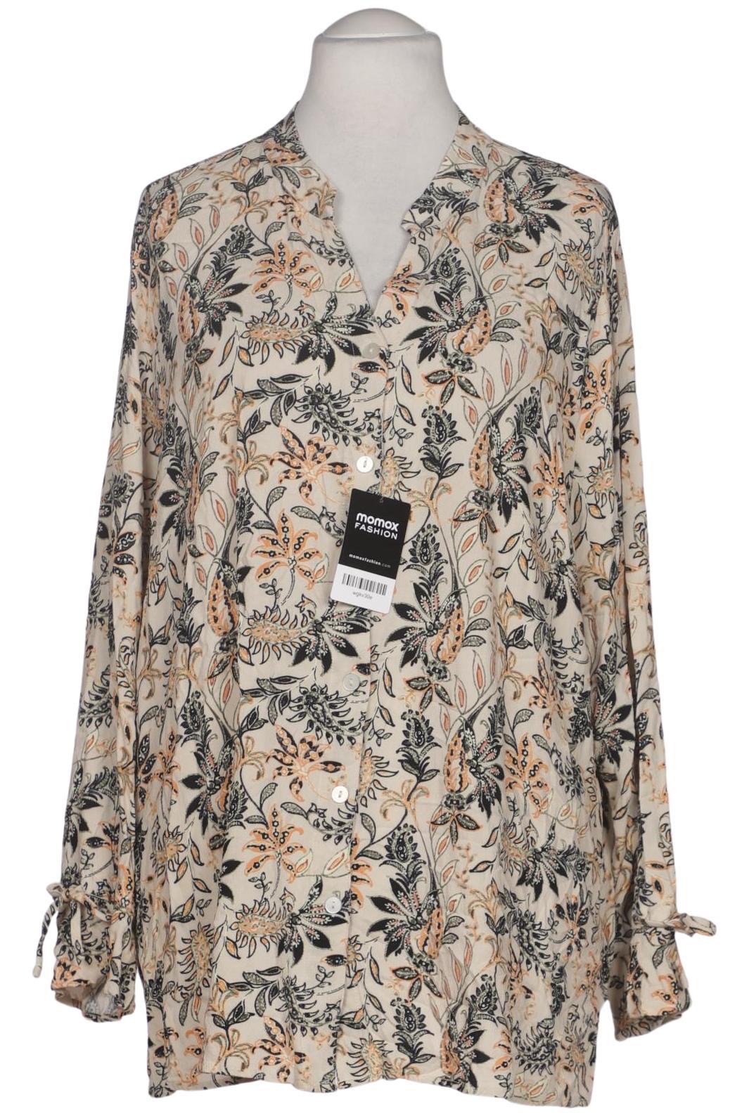 

Ulla Popken Damen Bluse, beige, Gr. 54