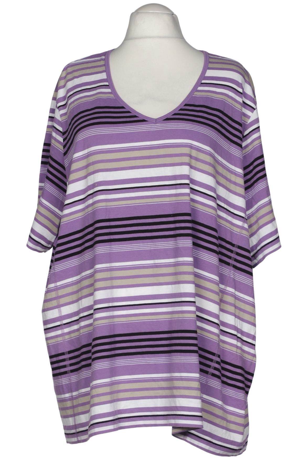 

Ulla Popken Damen T-Shirt, flieder, Gr. 58