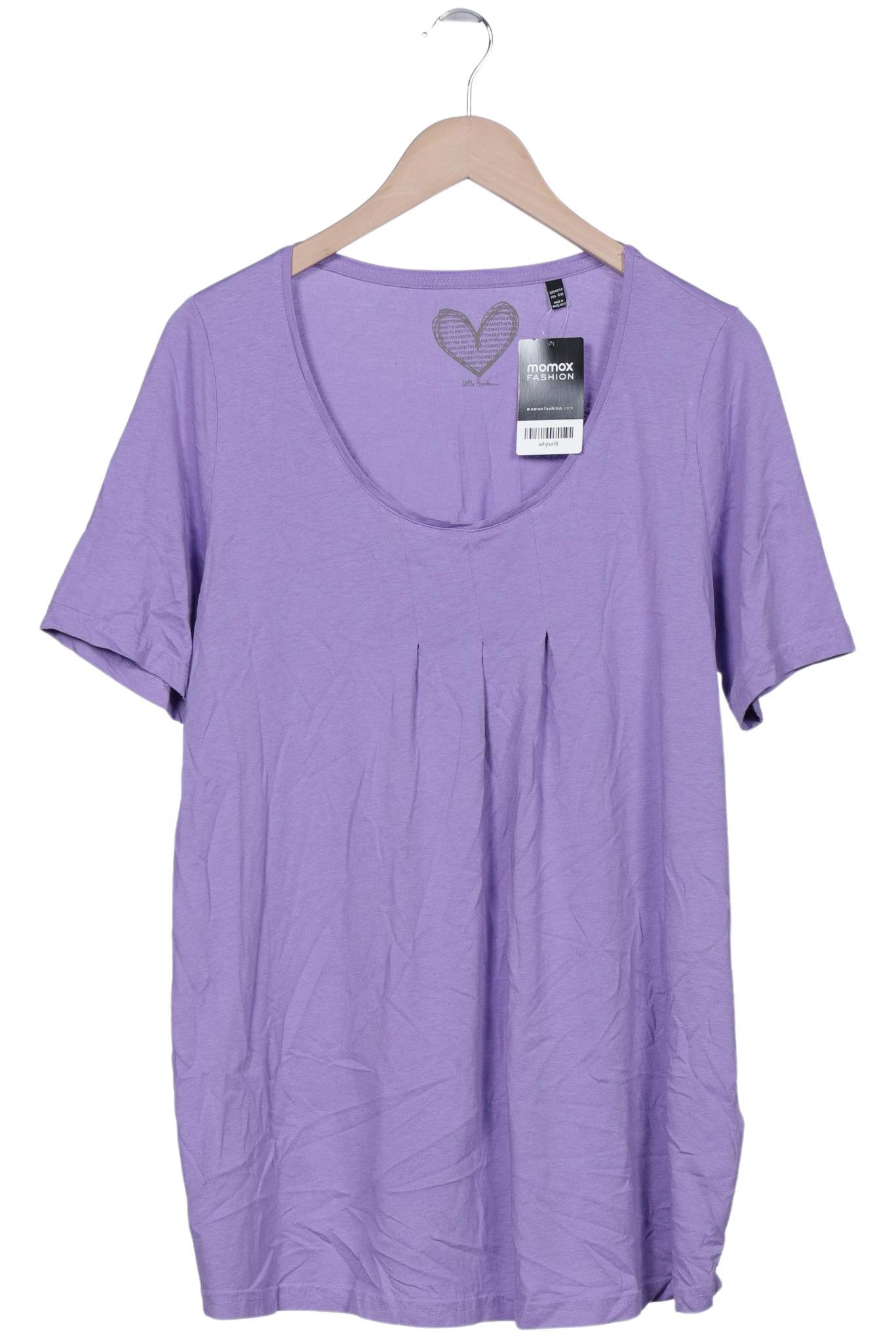 

Ulla Popken Damen T-Shirt, flieder, Gr. 42