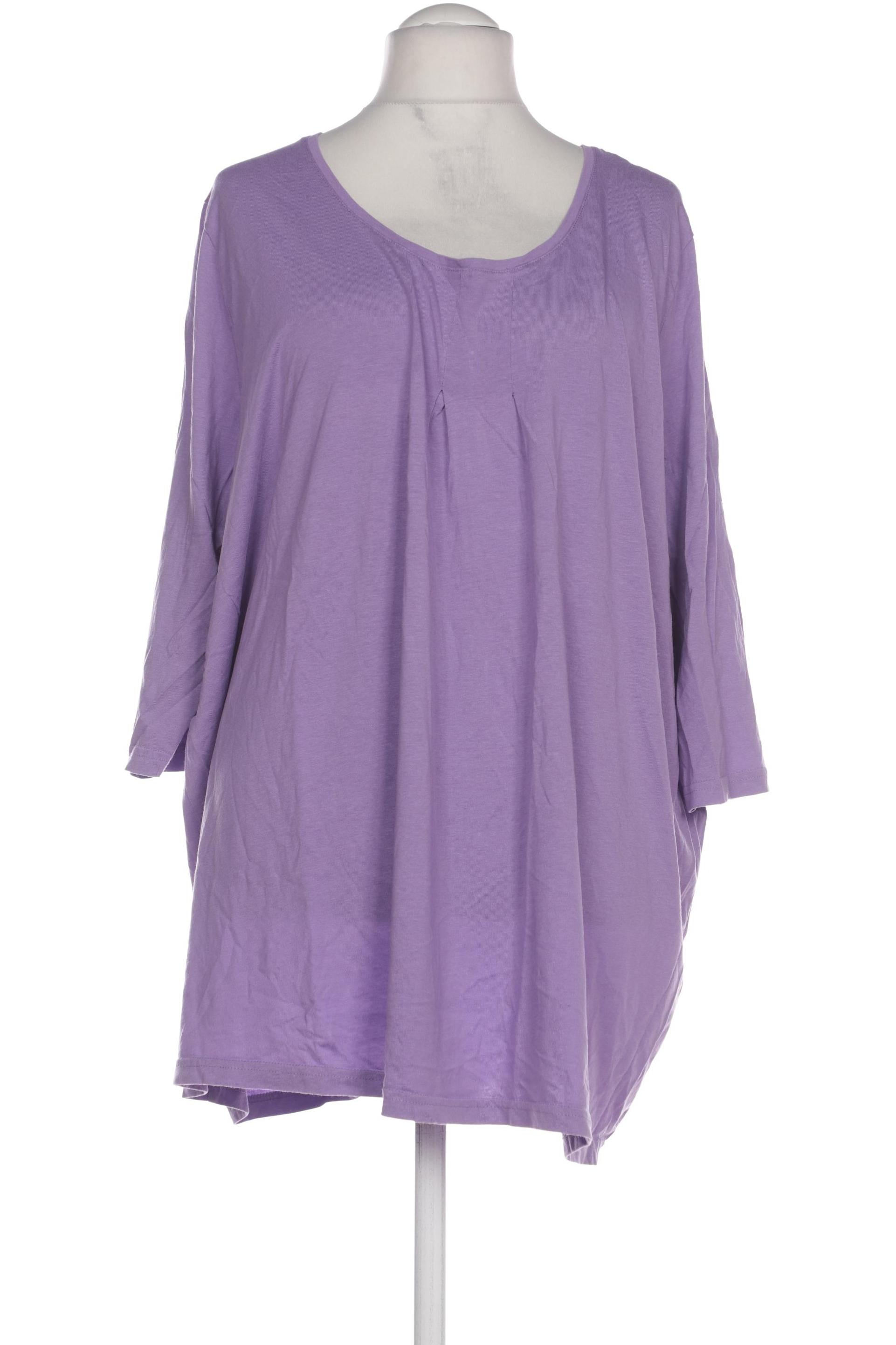 

Ulla Popken Damen Langarmshirt, flieder, Gr. 54