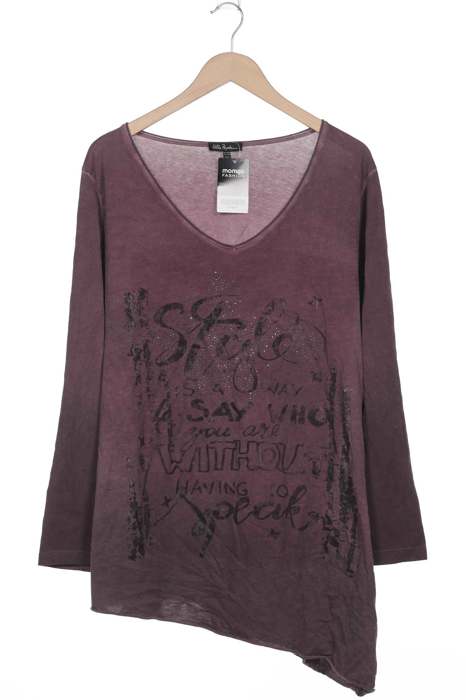 

Ulla Popken Damen Langarmshirt, flieder, Gr. 50