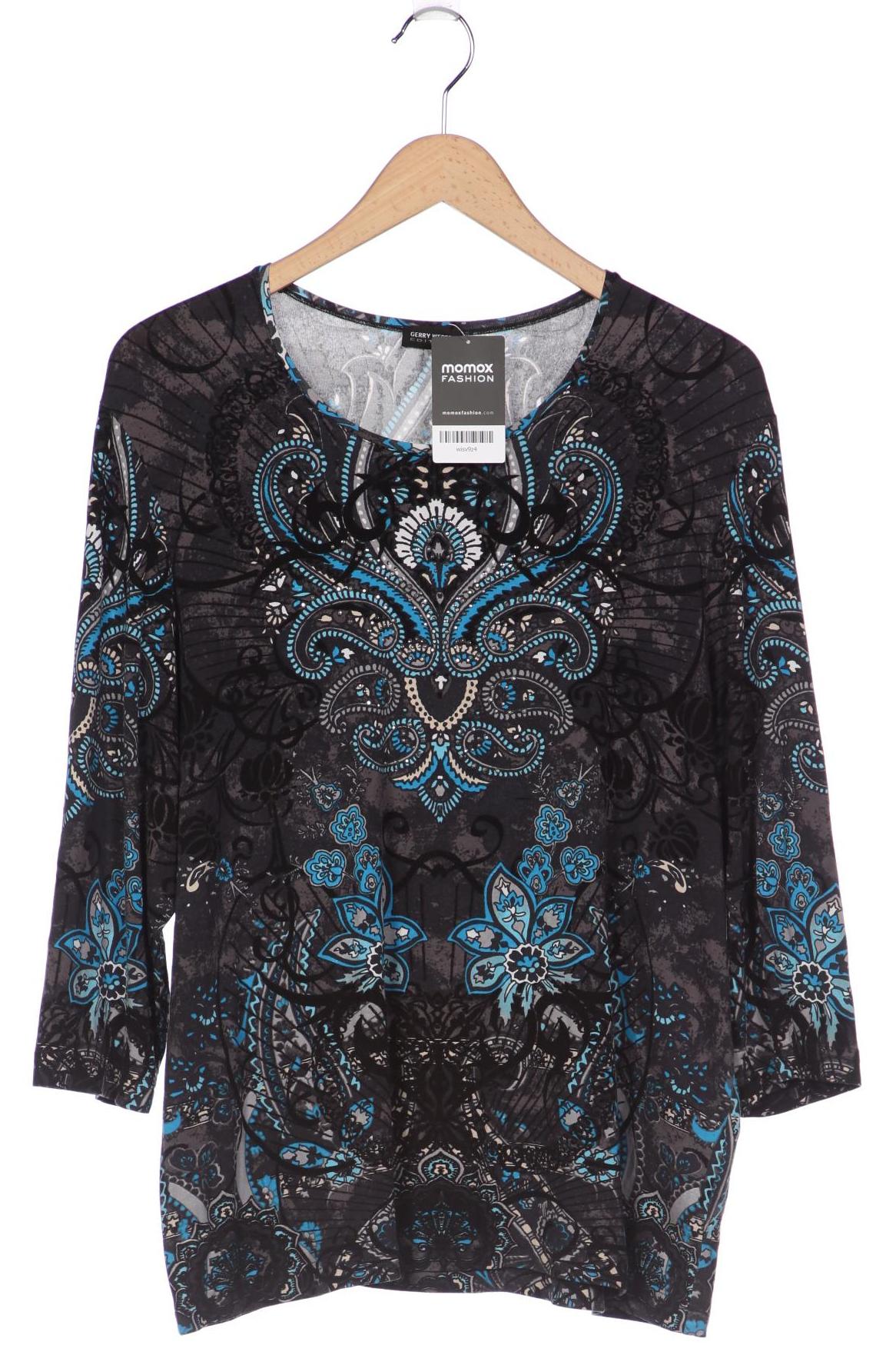 

Ulla Popken Damen Langarmshirt, grau, Gr. 46