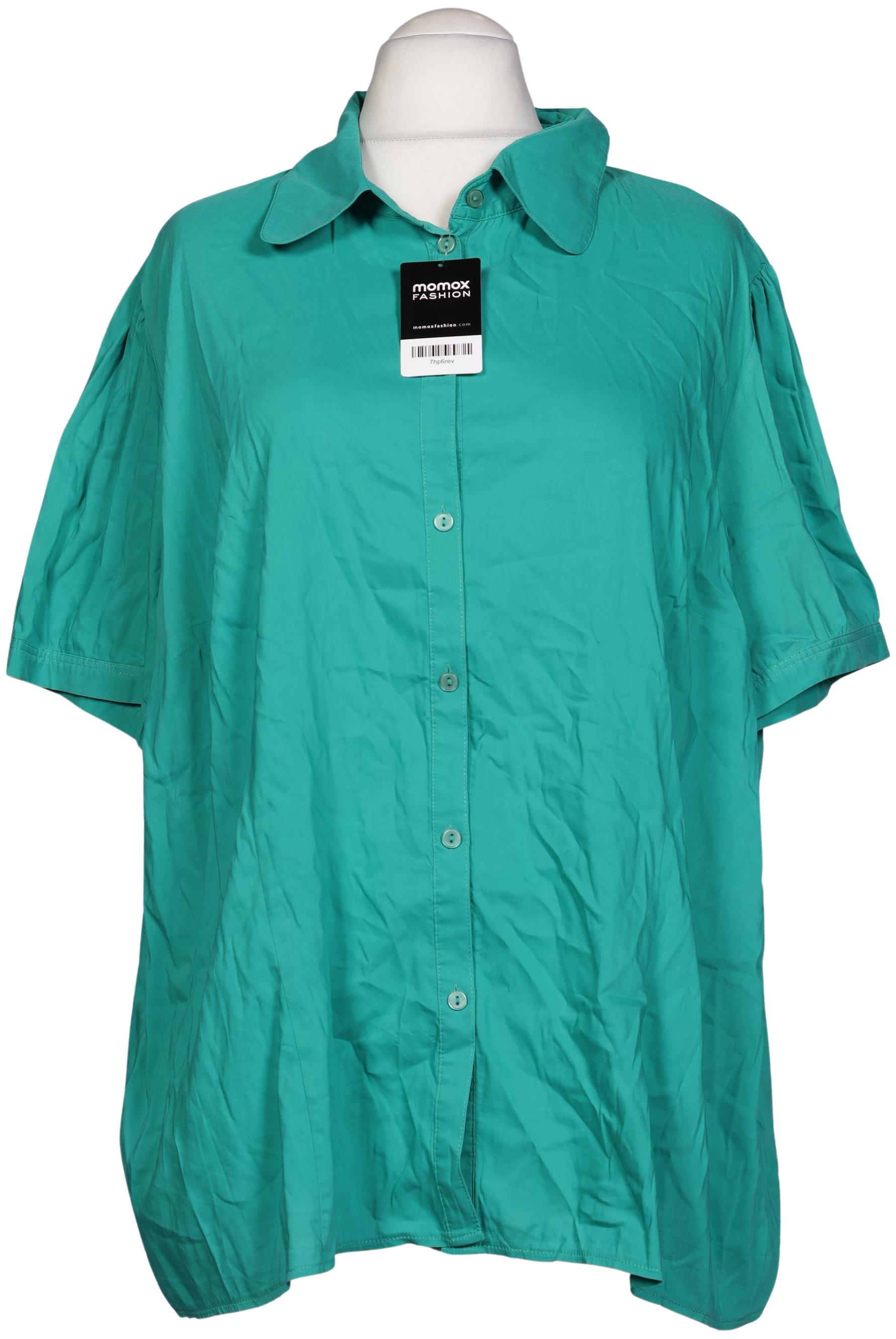 

Ulla Popken Damen Bluse, türkis, Gr. 50