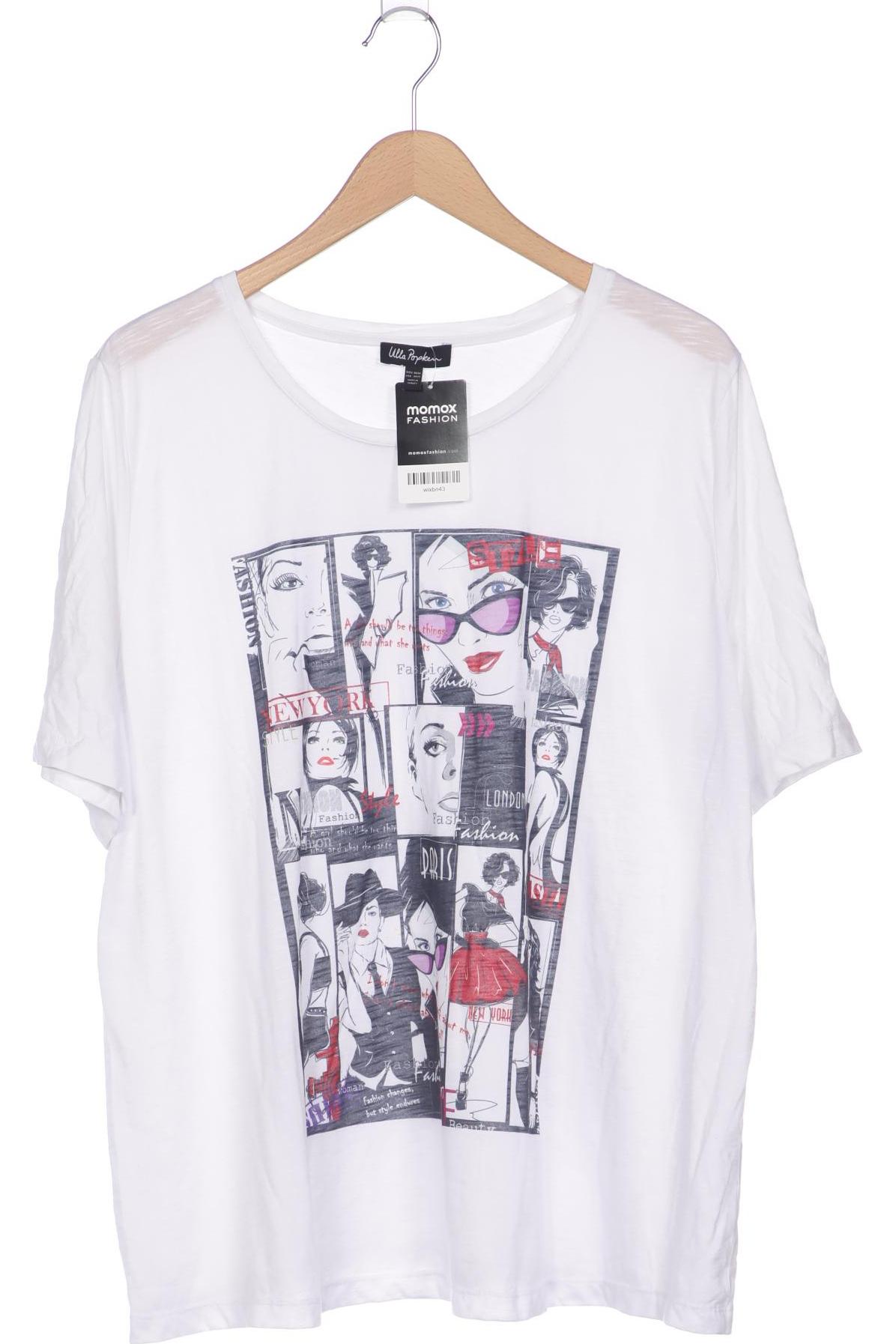 

Ulla Popken Damen T-Shirt, weiß, Gr. 50