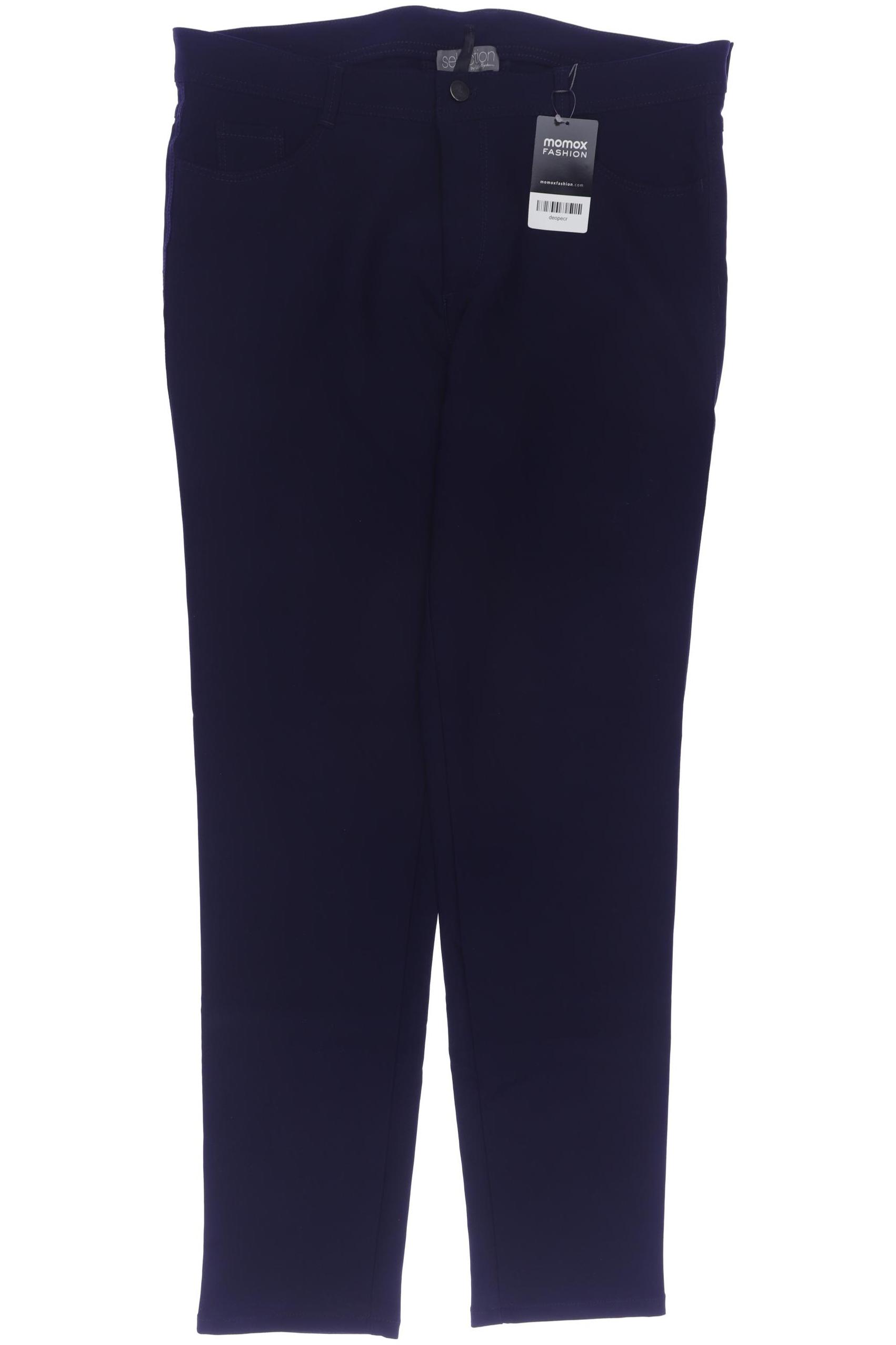 

Ulla Popken Damen Stoffhose, marineblau, Gr. 46