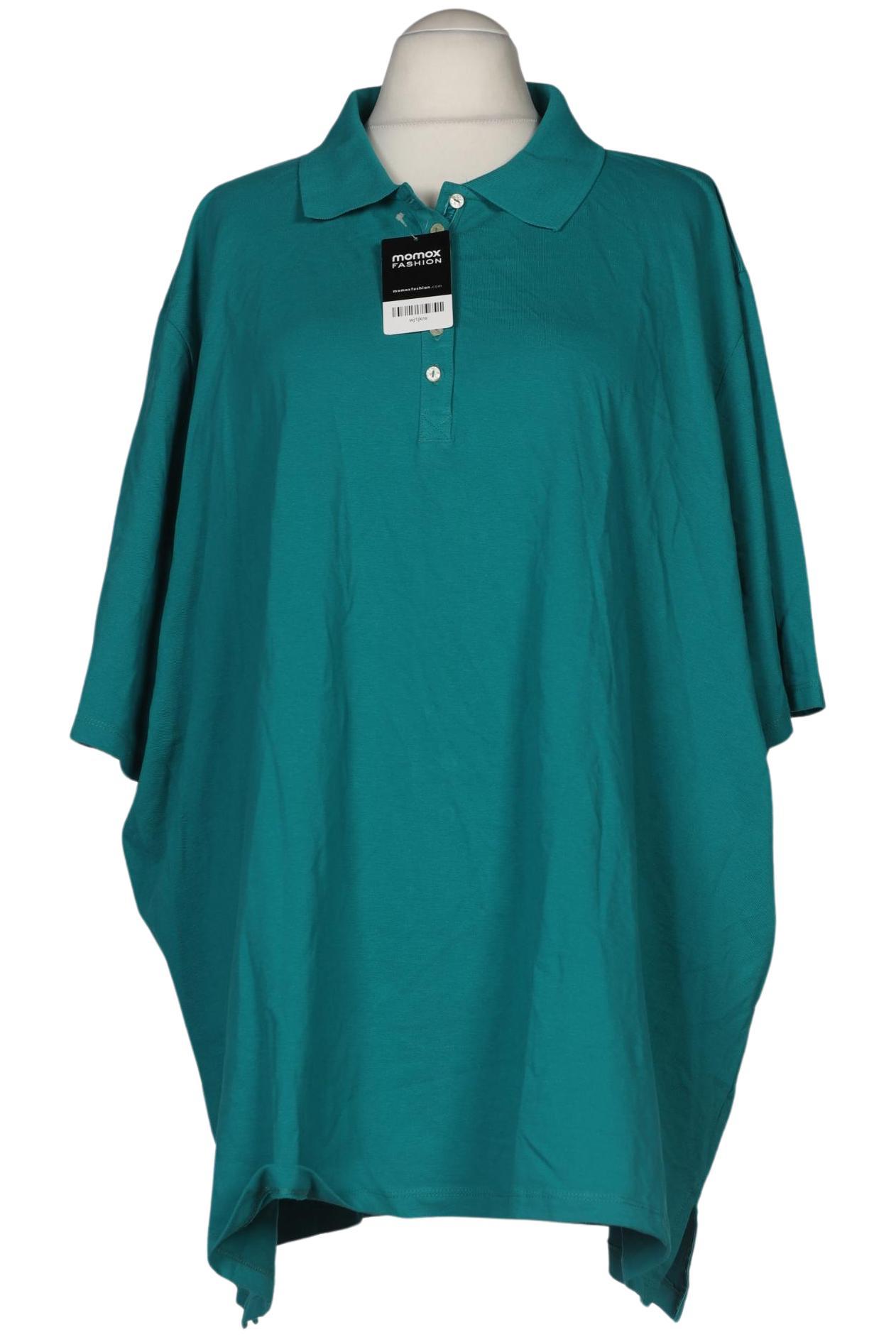 

Ulla Popken Damen Poloshirt, türkis, Gr. 62