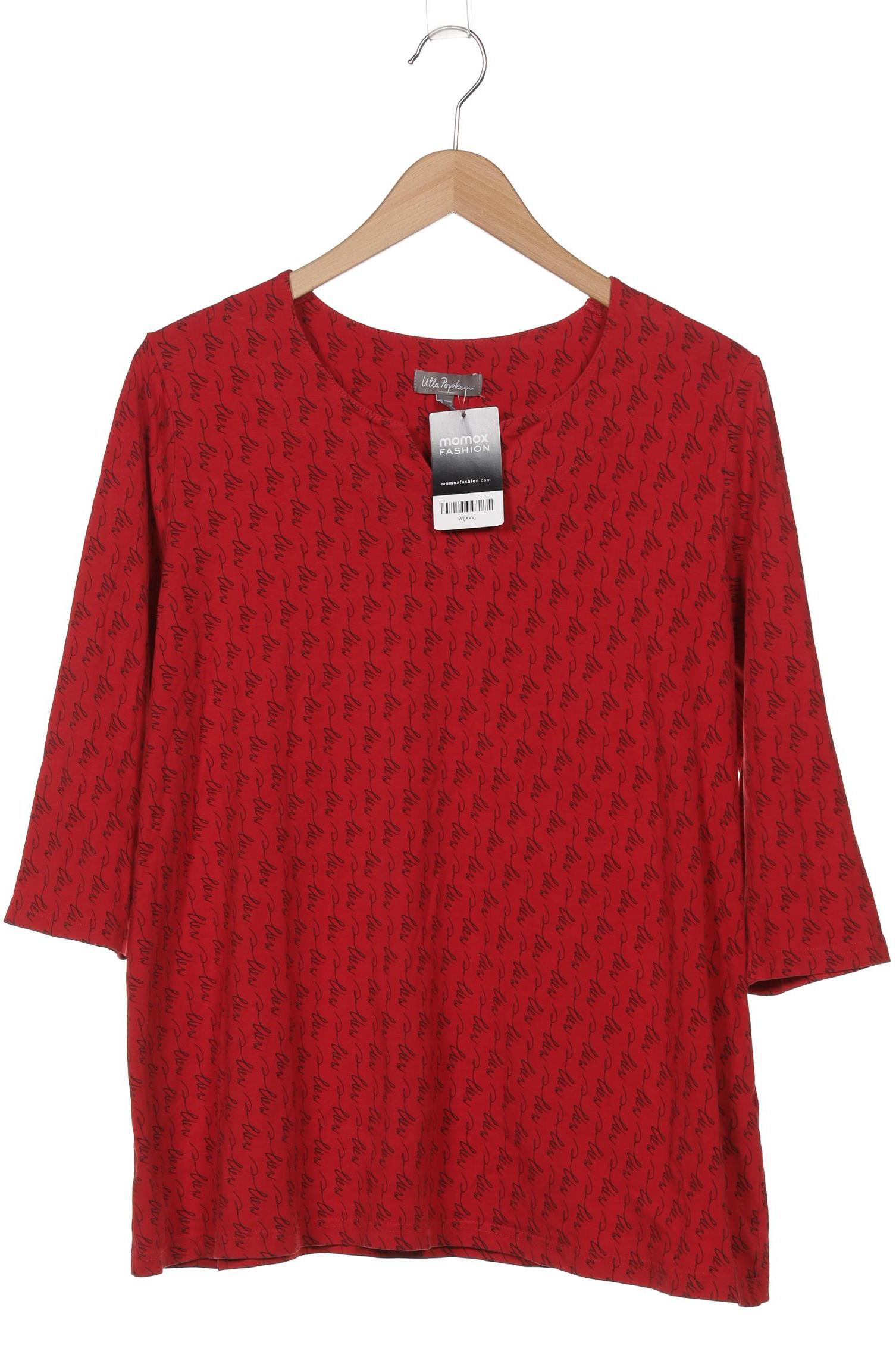 

Ulla Popken Damen Langarmshirt, rot, Gr. 42