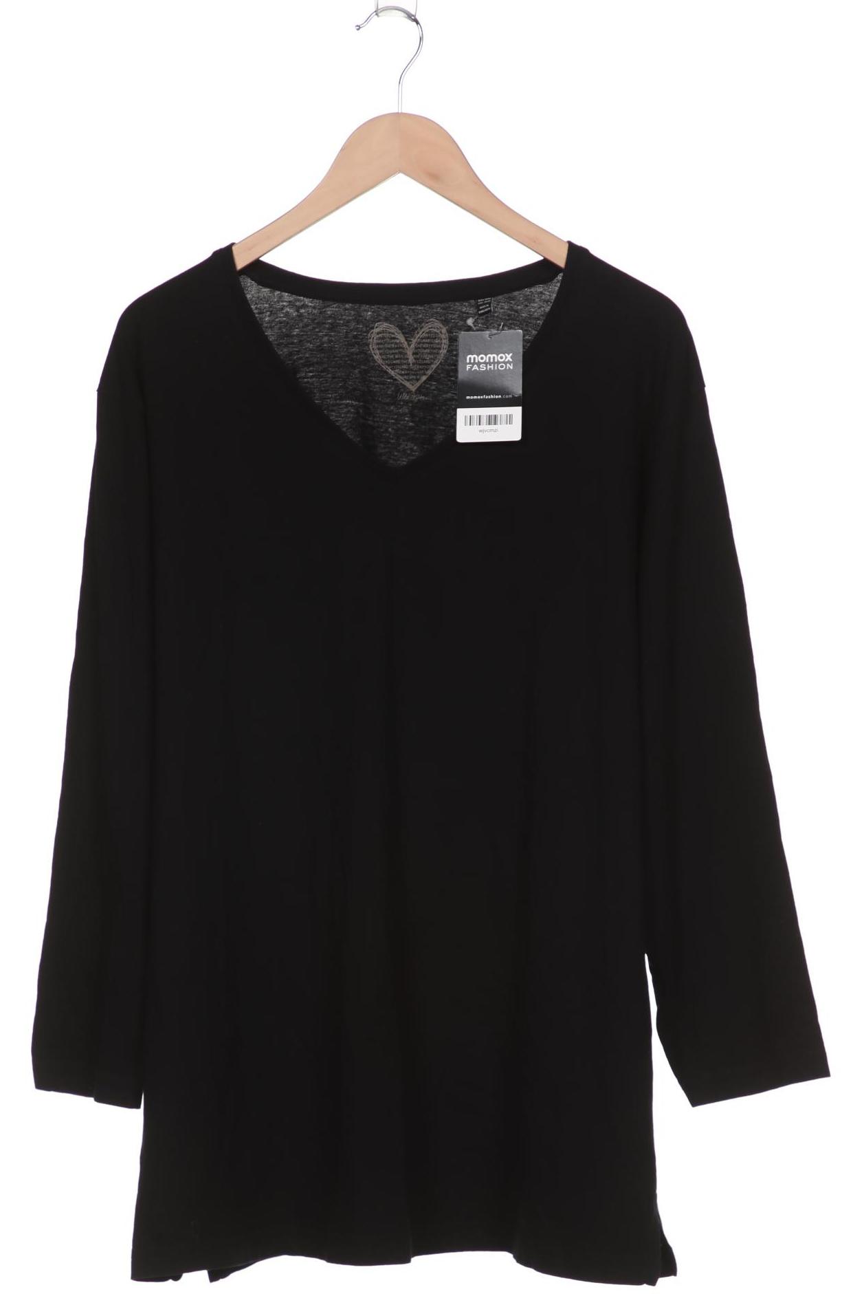 

Ulla Popken Damen Langarmshirt, schwarz