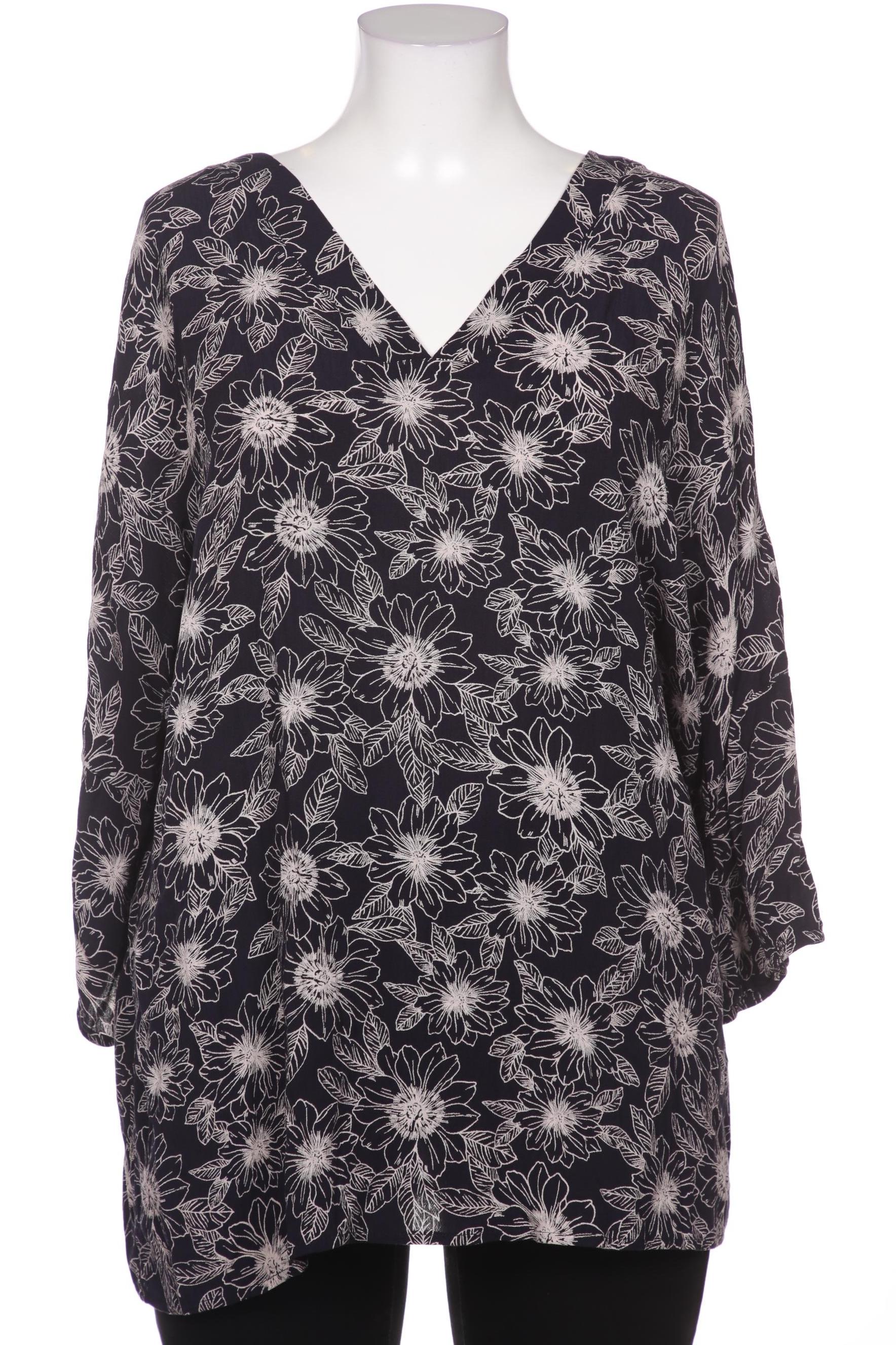 

Ulla Popken Damen Bluse, marineblau, Gr. 46