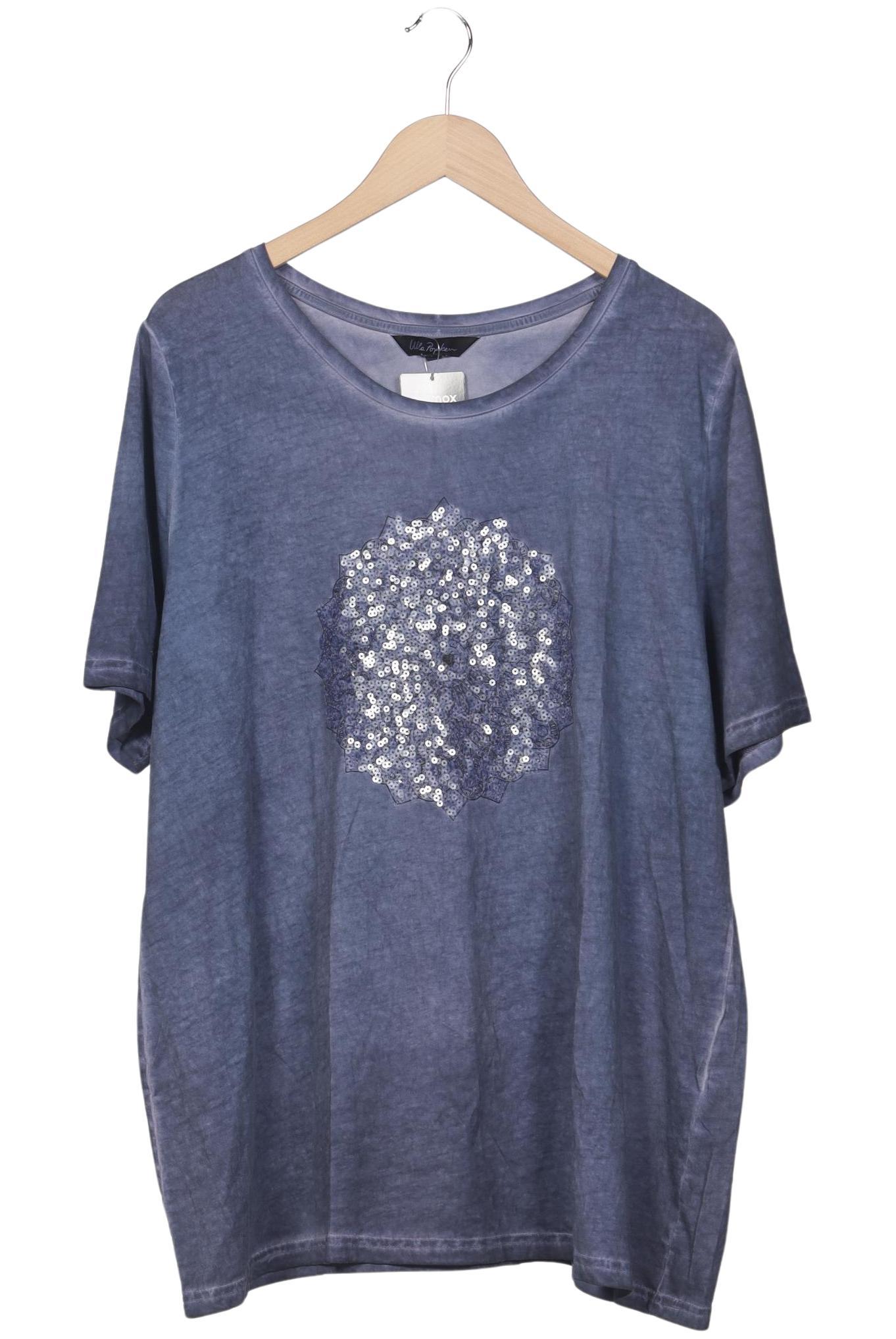 

Ulla Popken Damen T-Shirt, blau, Gr. 50