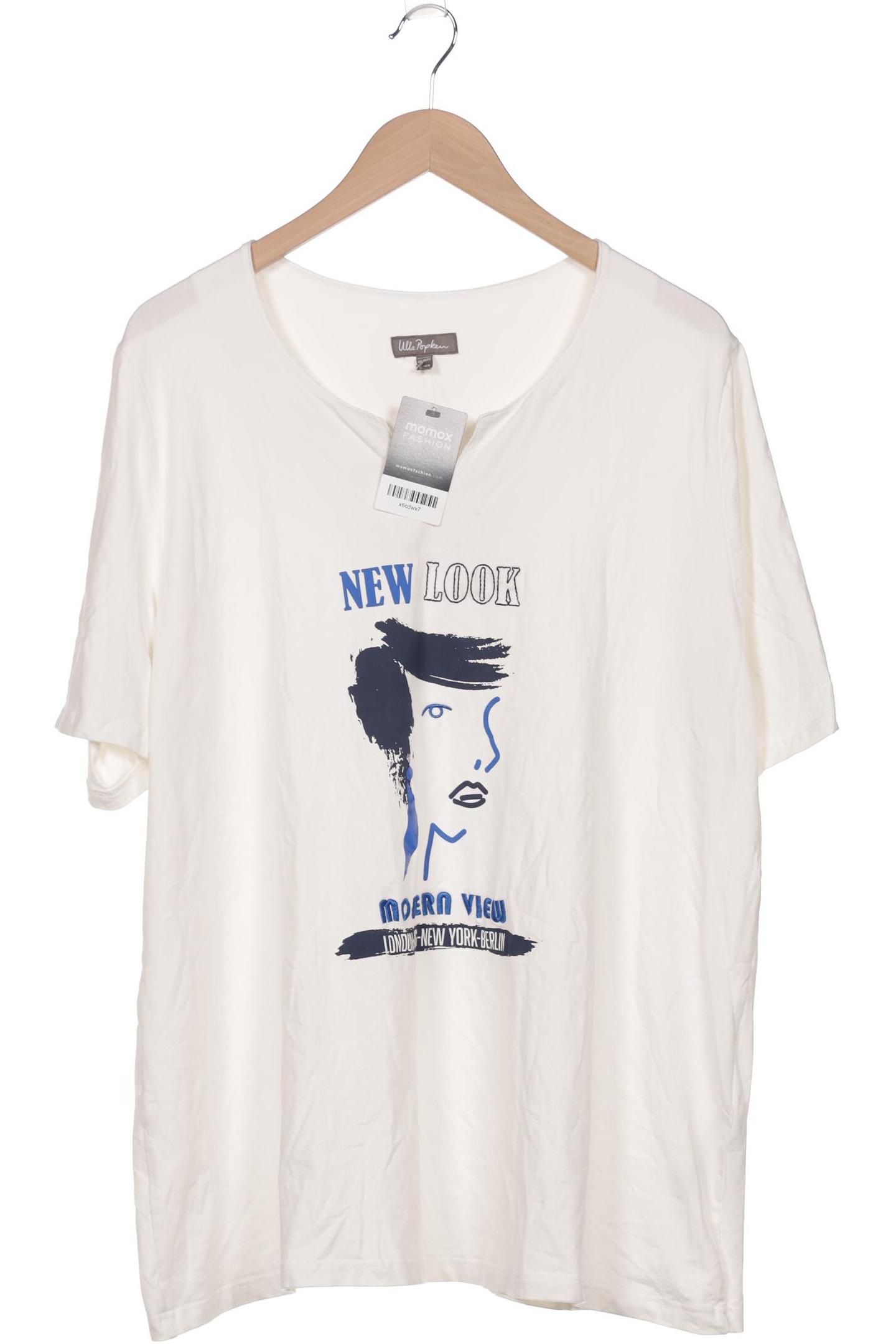 

Ulla Popken Damen T-Shirt, weiß, Gr. 50