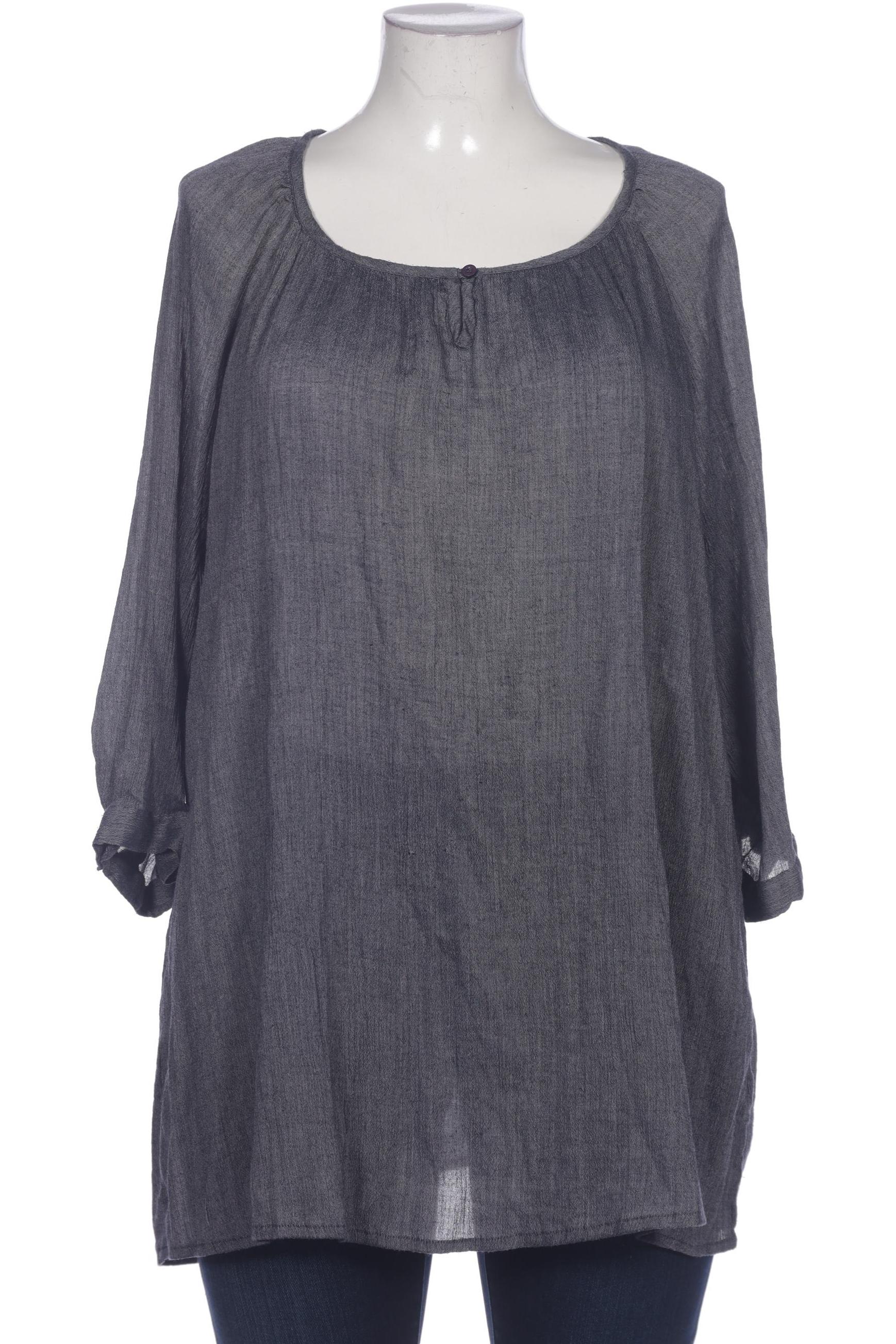 

Ulla Popken Damen Bluse, grau, Gr. 46