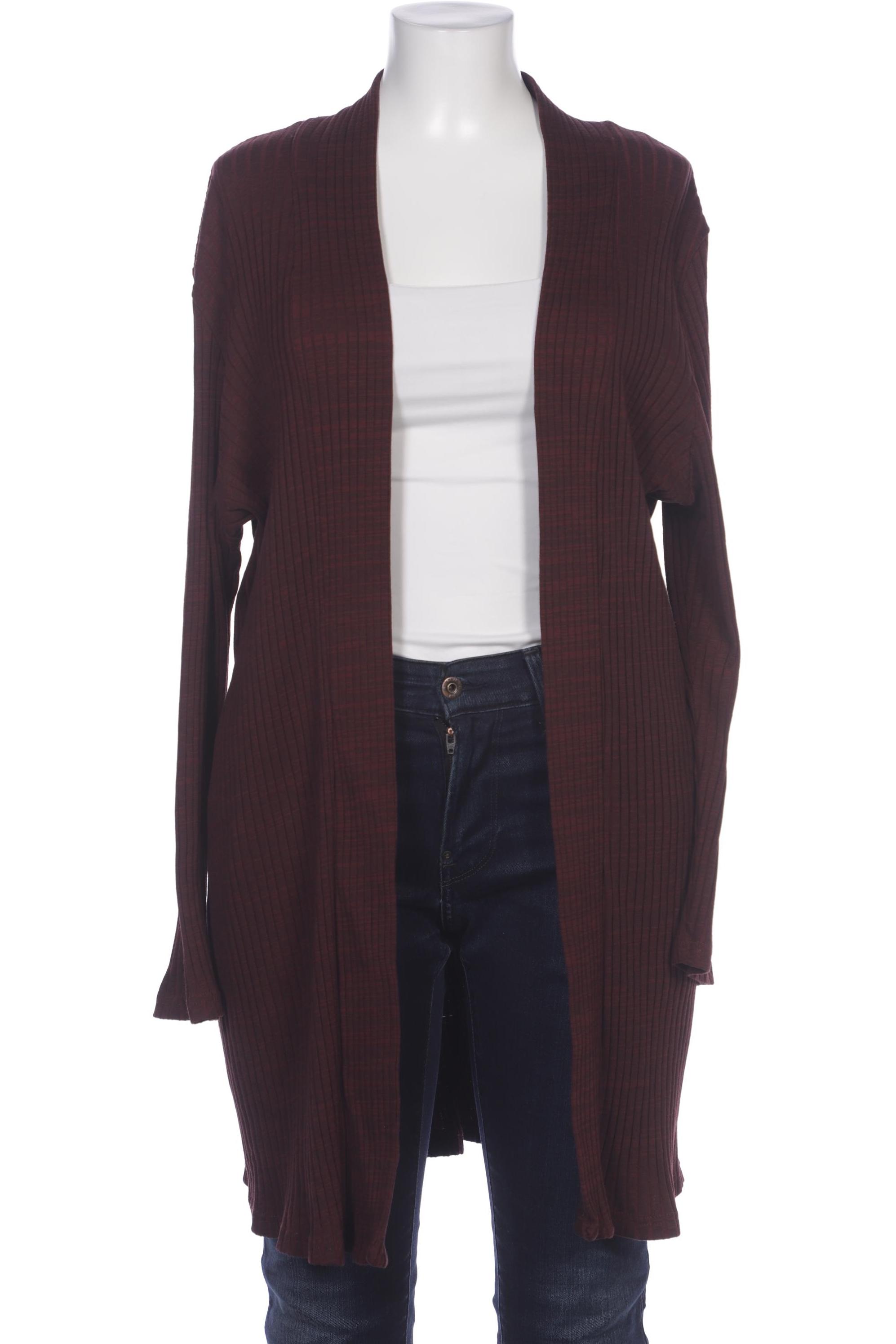 

Ulla Popken Damen Strickjacke, bordeaux, Gr. 46