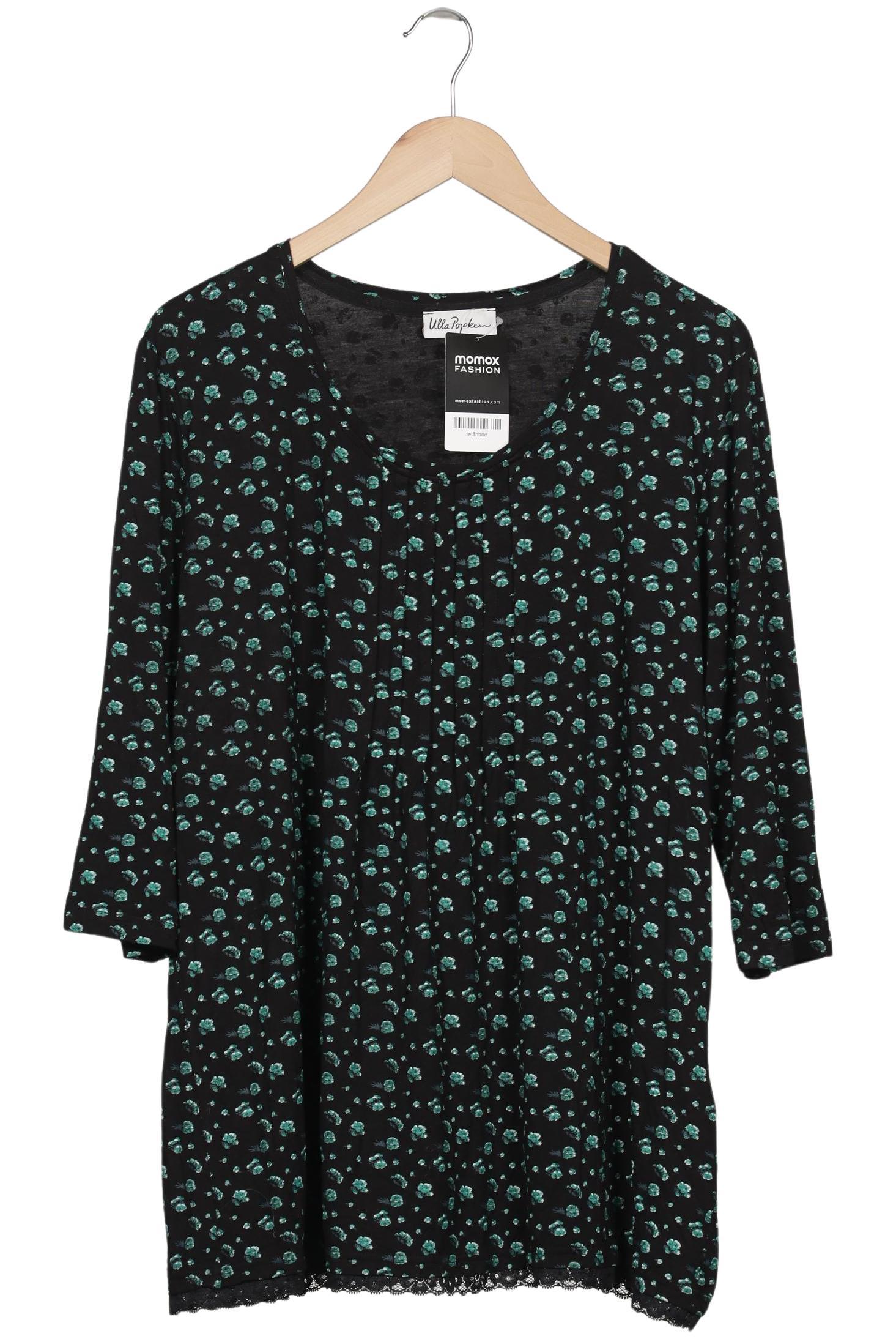 

Ulla Popken Damen Langarmshirt, schwarz, Gr. 46