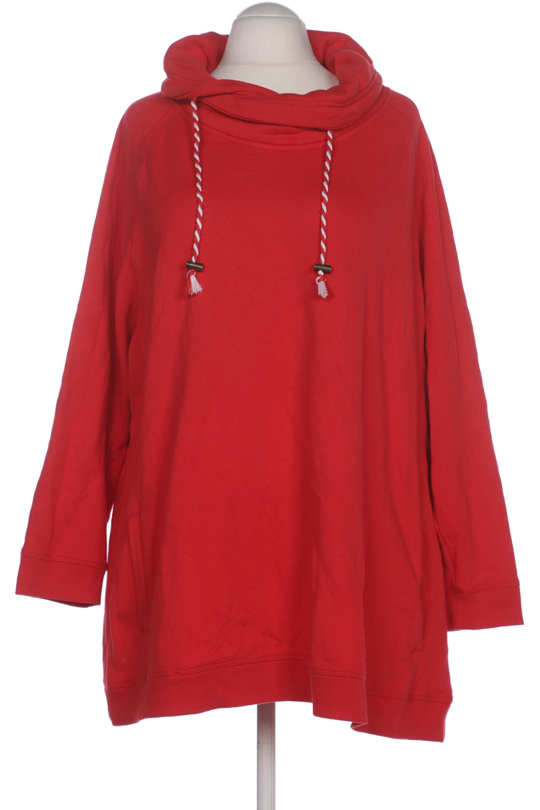 

Ulla Popken Damen Sweatshirt, rot, Gr. 54