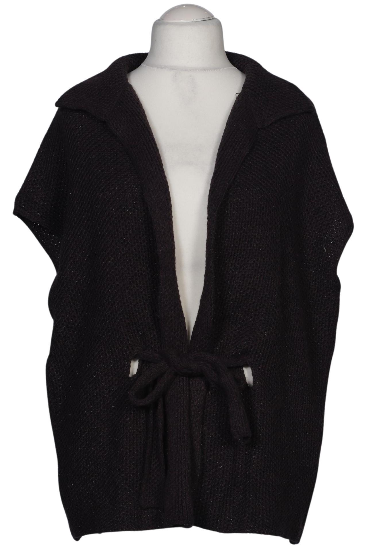 

Ulla Popken Damen Strickjacke, schwarz, Gr. 42