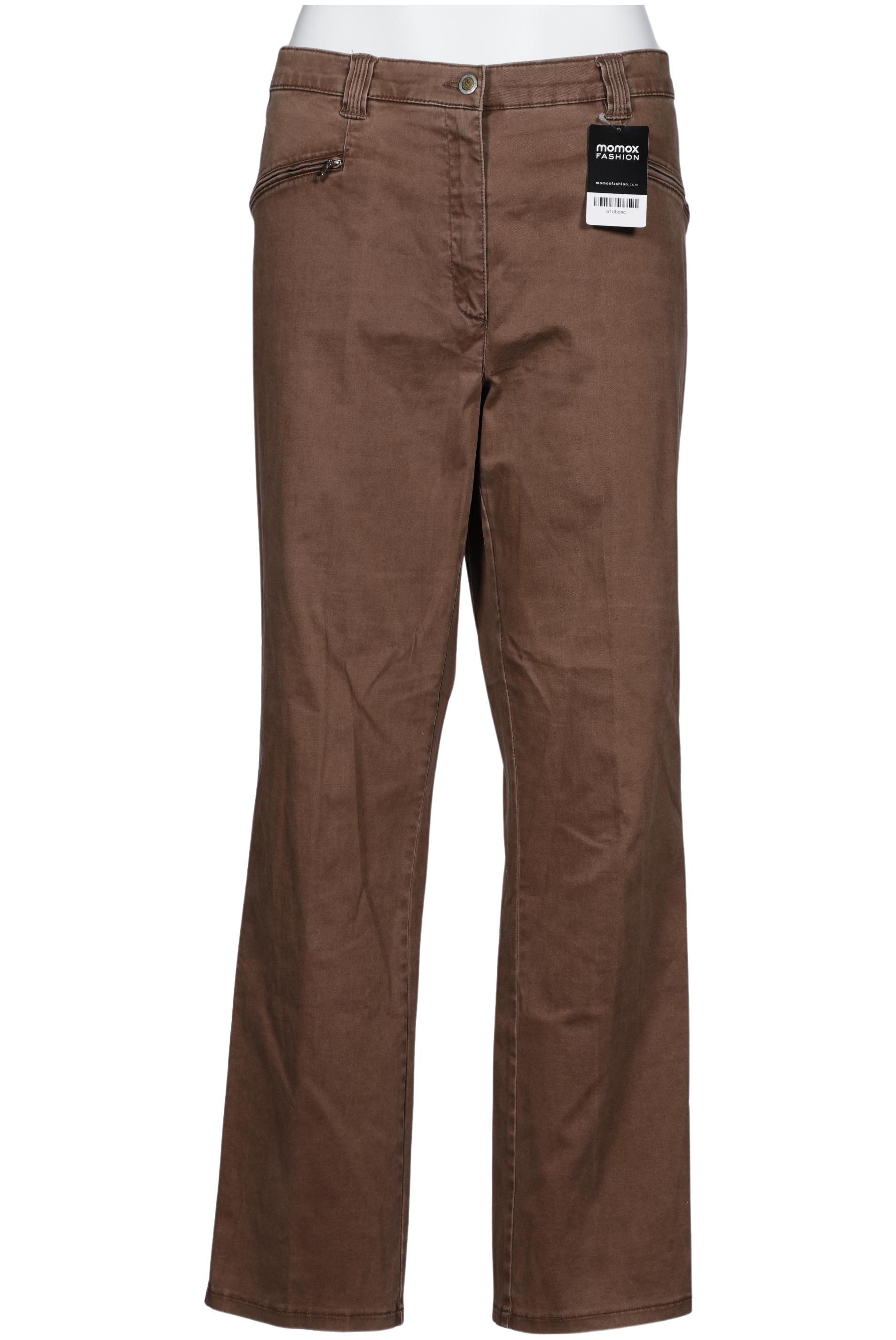 

Ulla Popken Damen Stoffhose, braun, Gr. 48