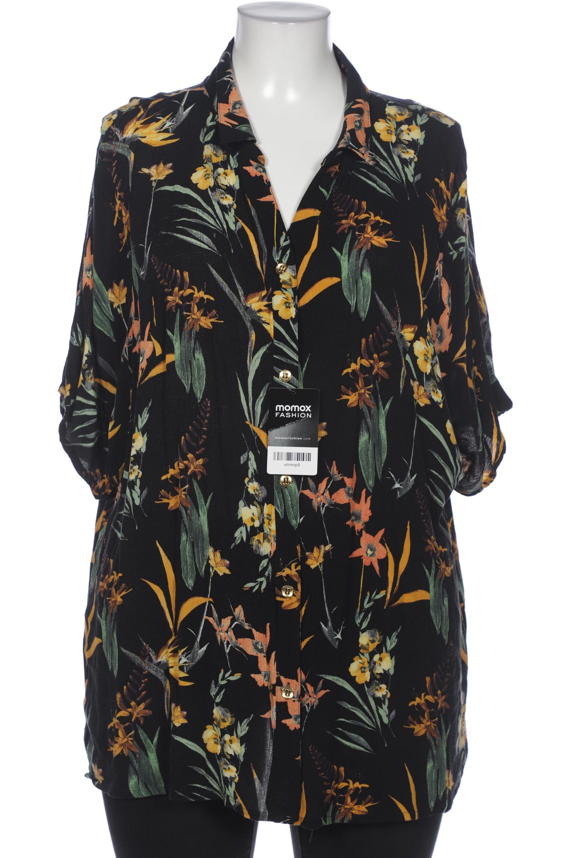 

Ulla Popken Damen Bluse, schwarz, Gr. 46