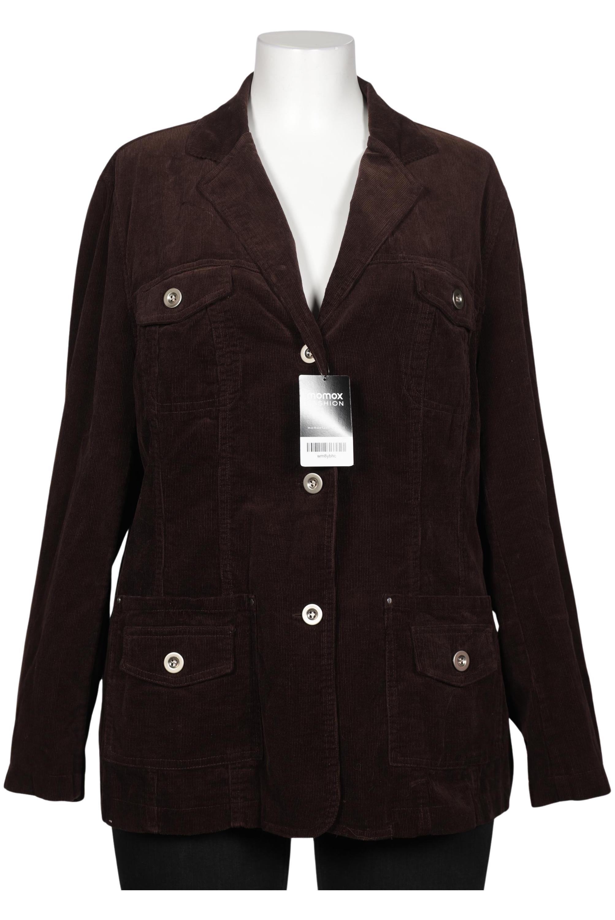 

Ulla Popken Damen Blazer, braun, Gr. 50