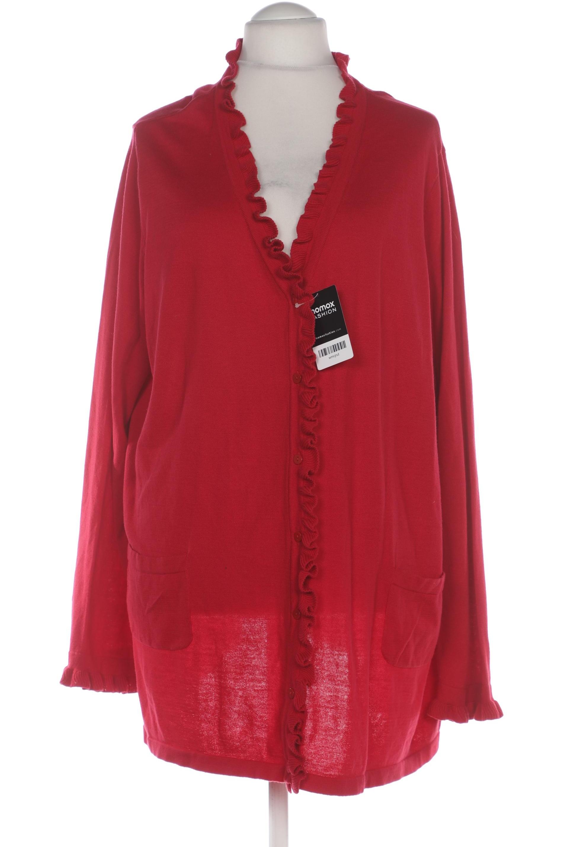 

Ulla Popken Damen Strickjacke, rot, Gr. 54
