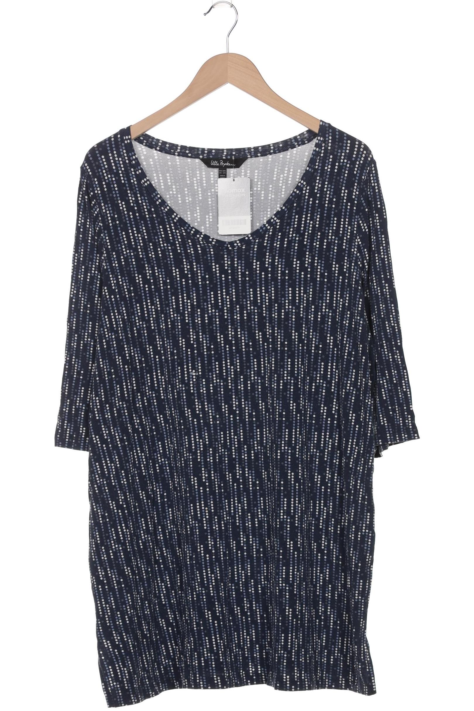 

Ulla Popken Damen Langarmshirt, marineblau, Gr. 42