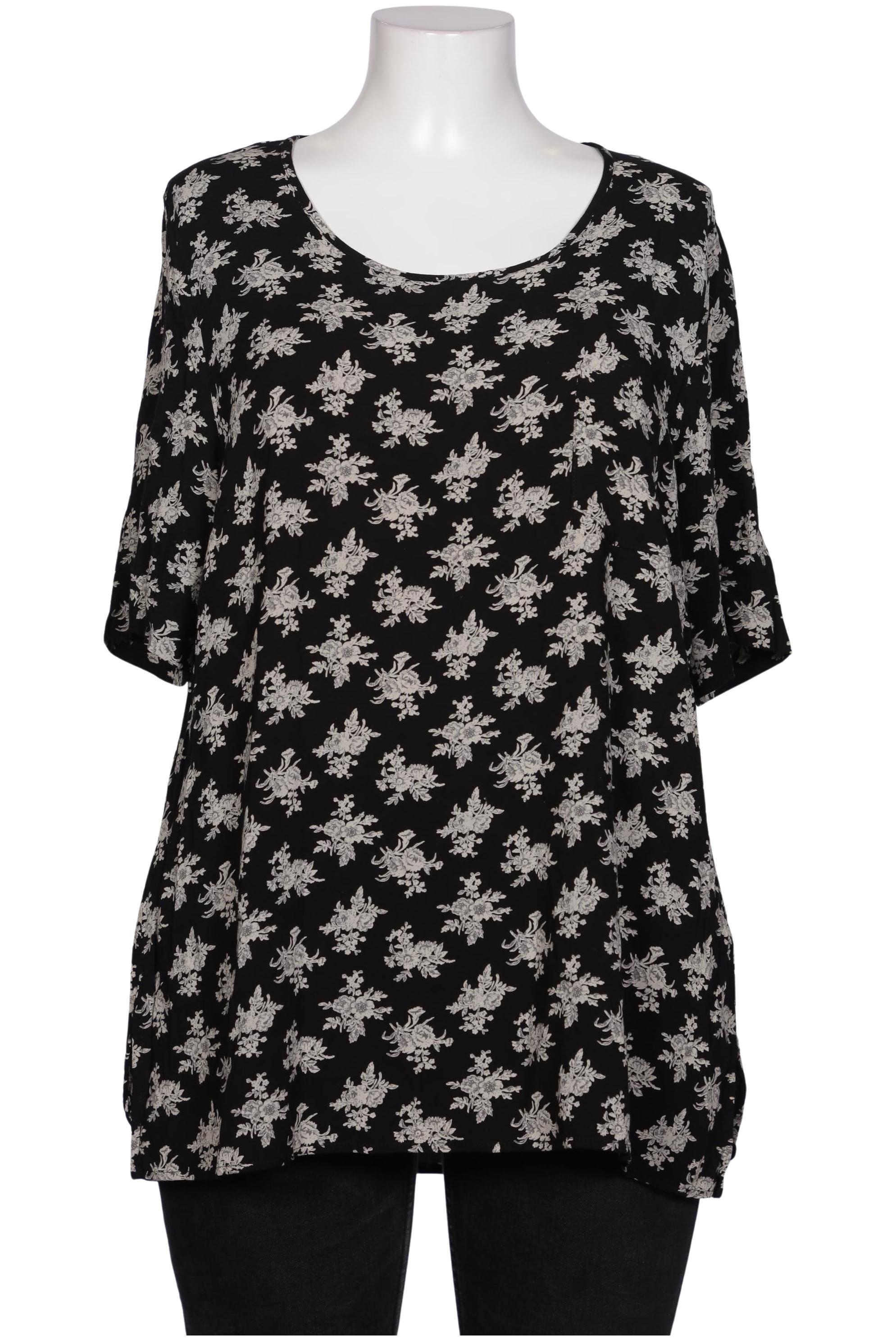 

Ulla Popken Damen Bluse, schwarz, Gr. 46